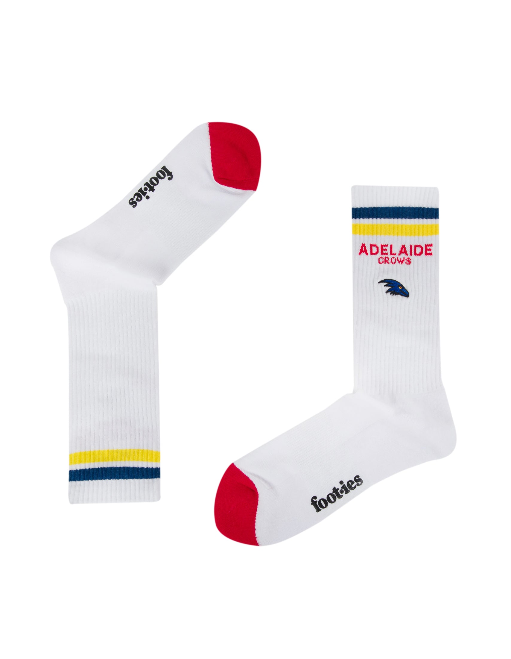 Adelaide Crows Mascot Sneaker 2 Pack Socks