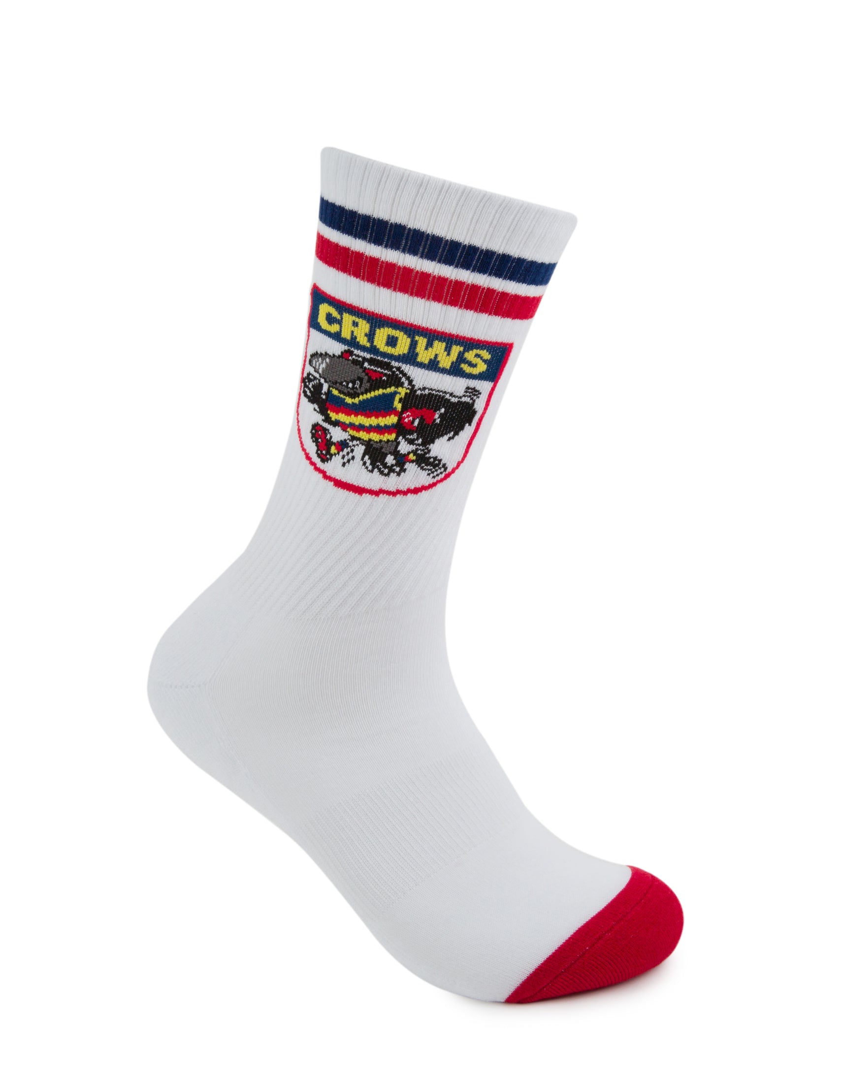 Adelaide Crows Retro Sneaker Sock 2 Pack
