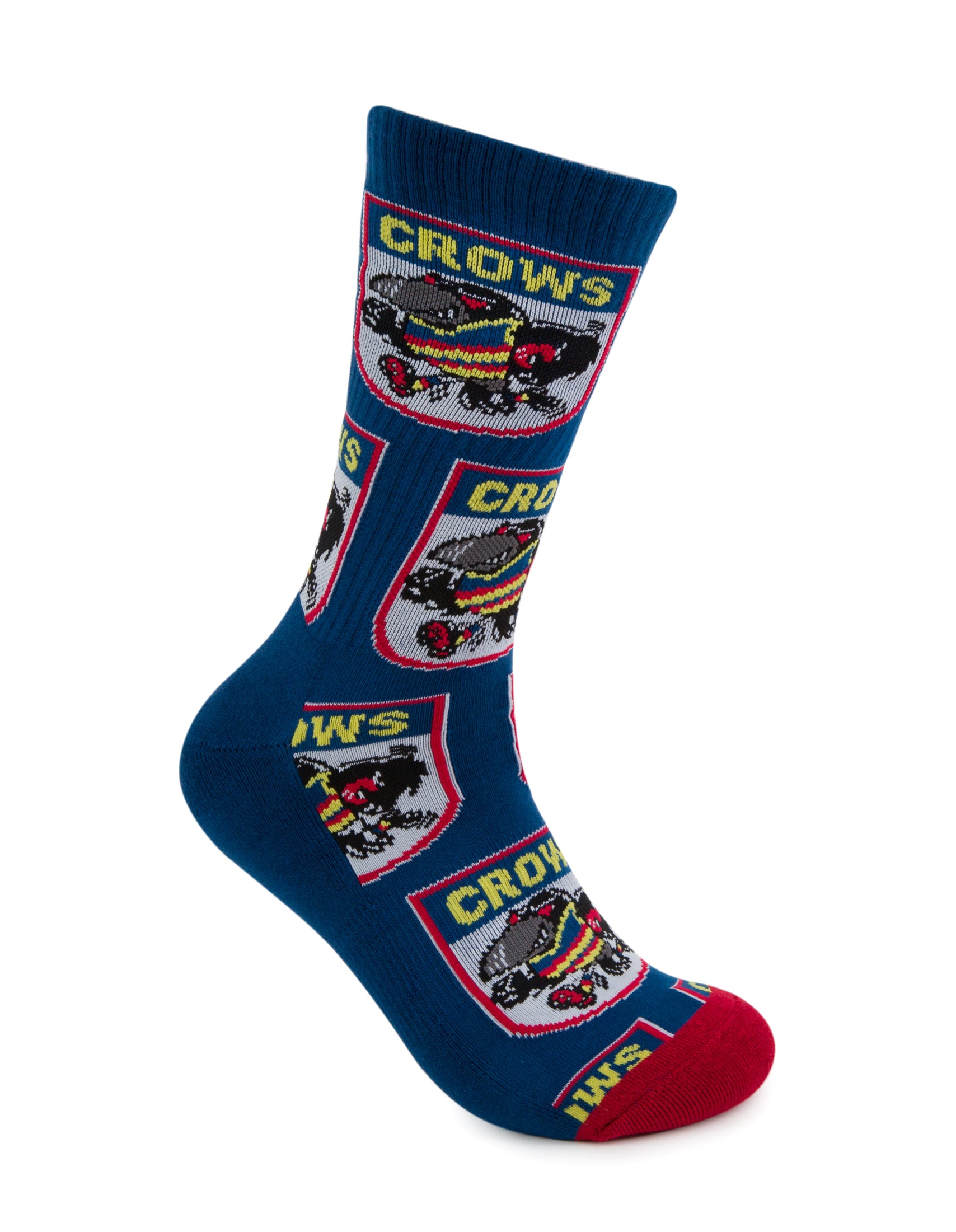 Adelaide Crows Retro Sneaker Sock 2 Pack