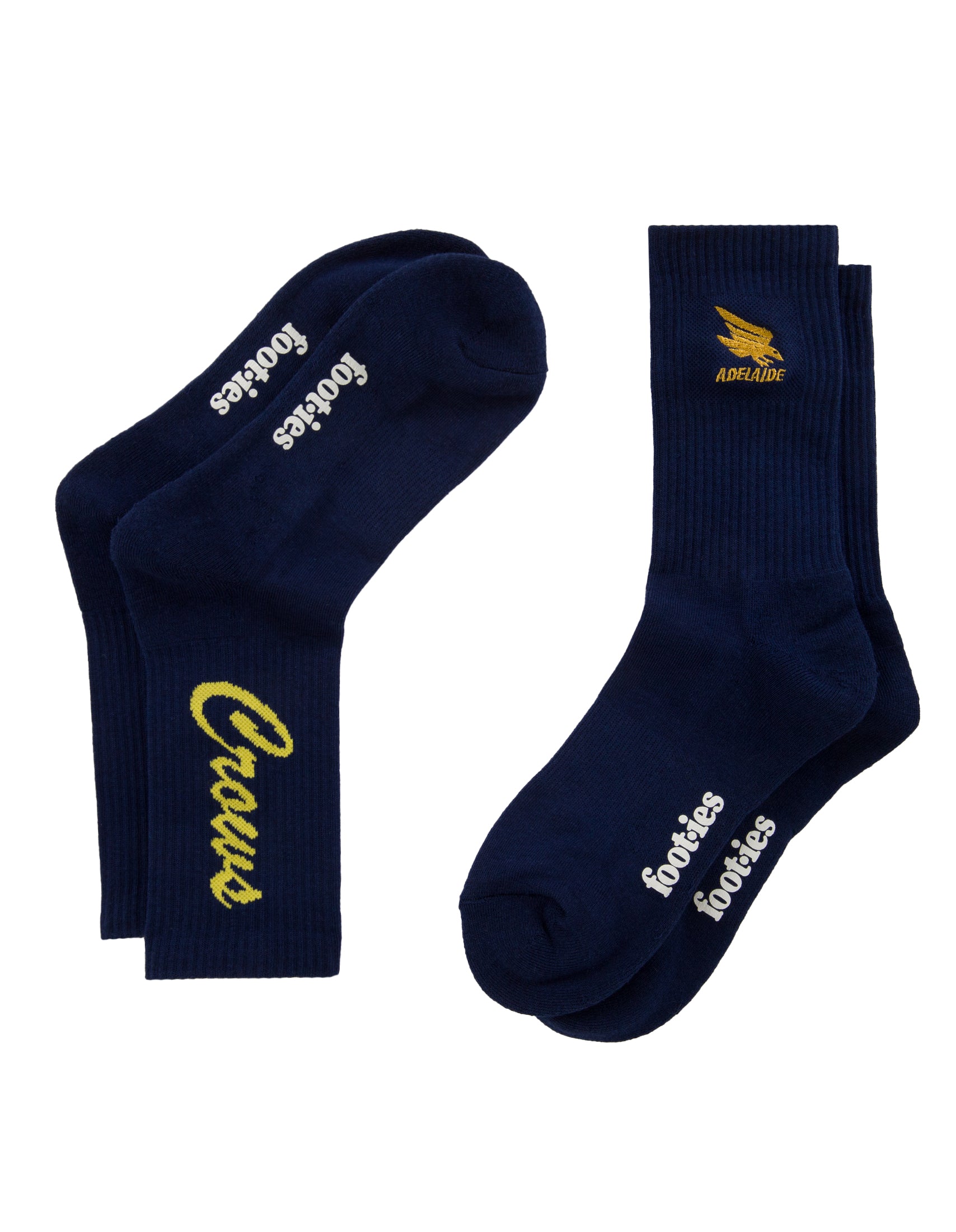 Adelaide Crows Sneaker Sock 2-Pack