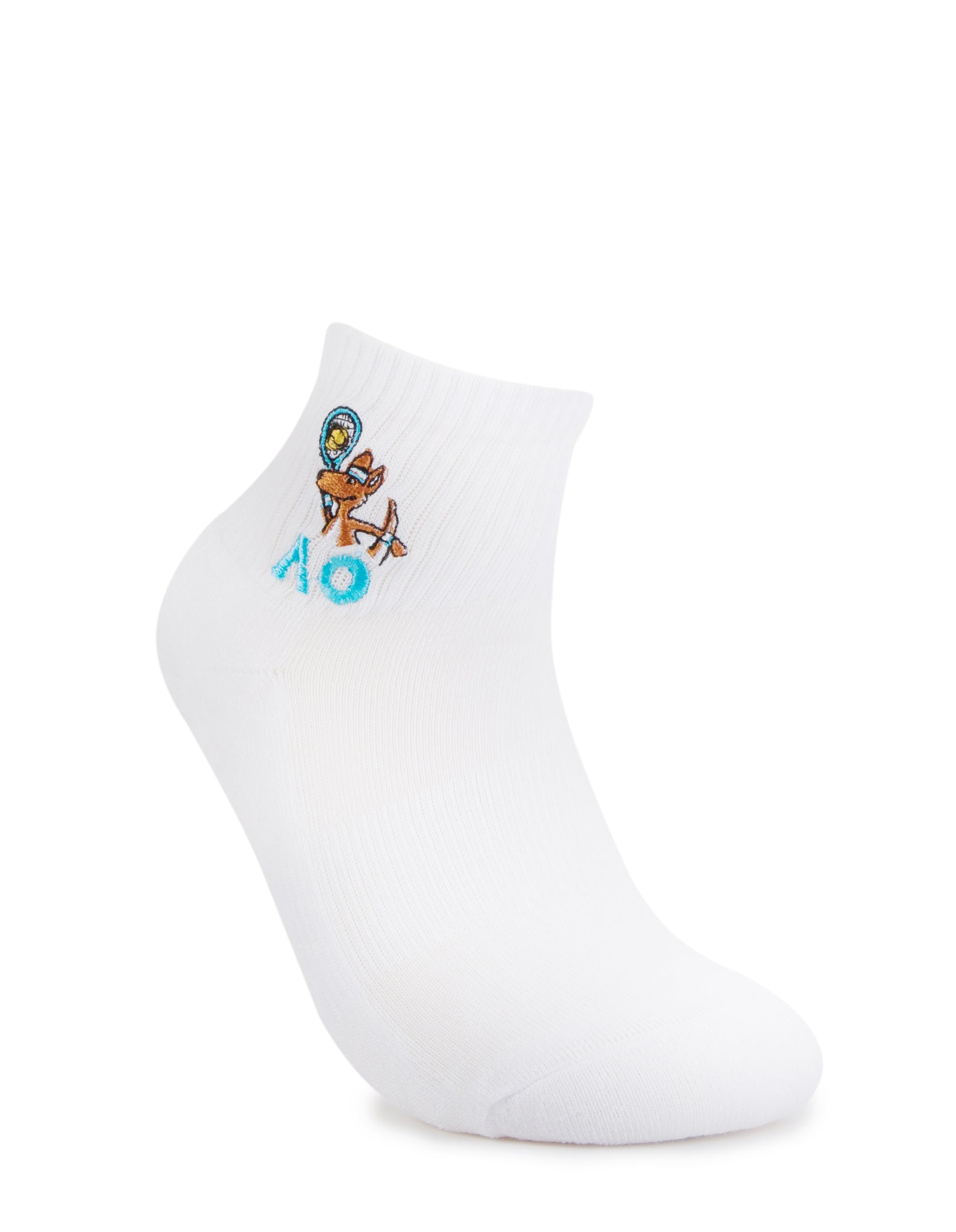 Aussie Open Australian Animals Quarter Crew Socks 2-Pack