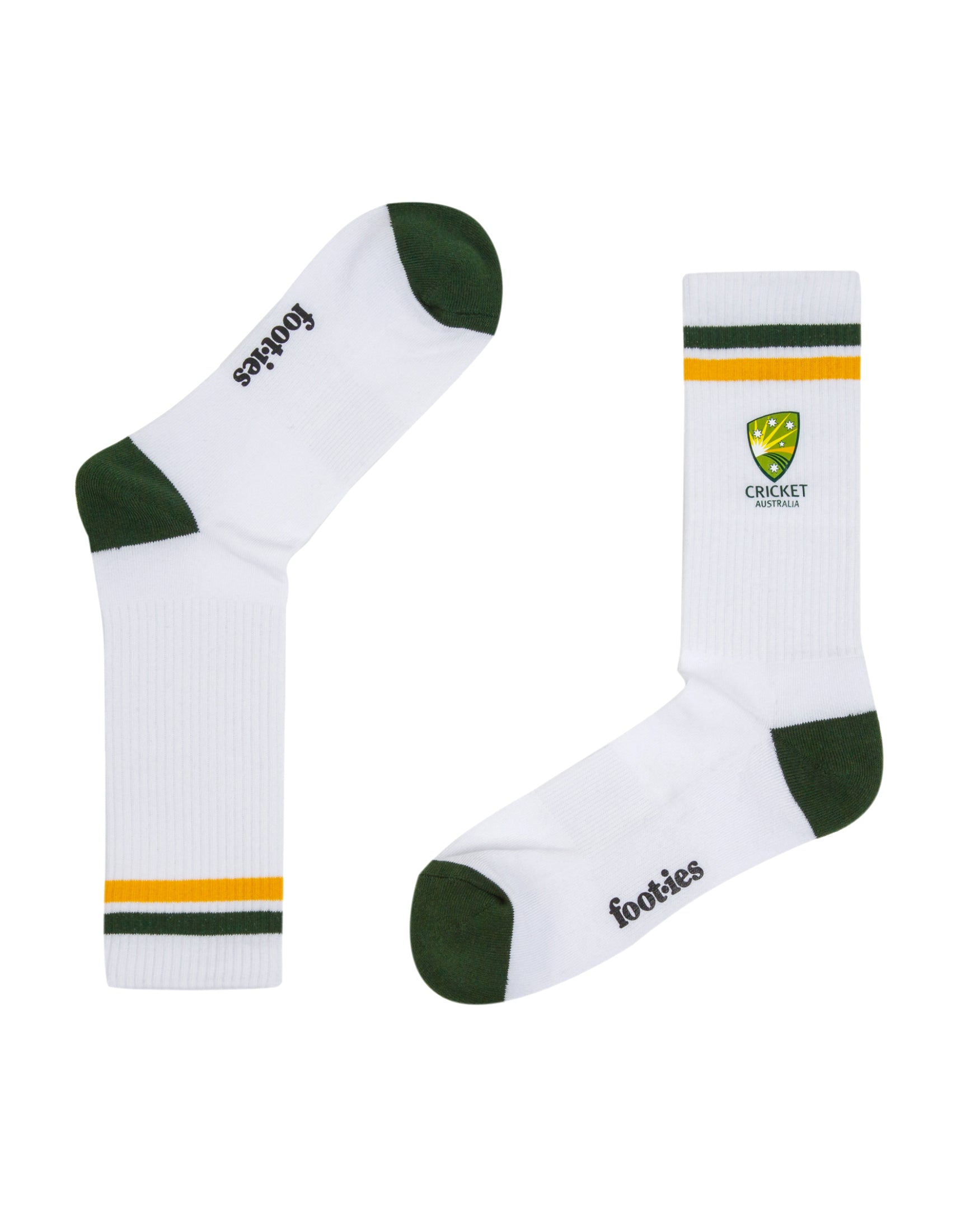 Aussie Cricket Sneaker Socks 2-Pack