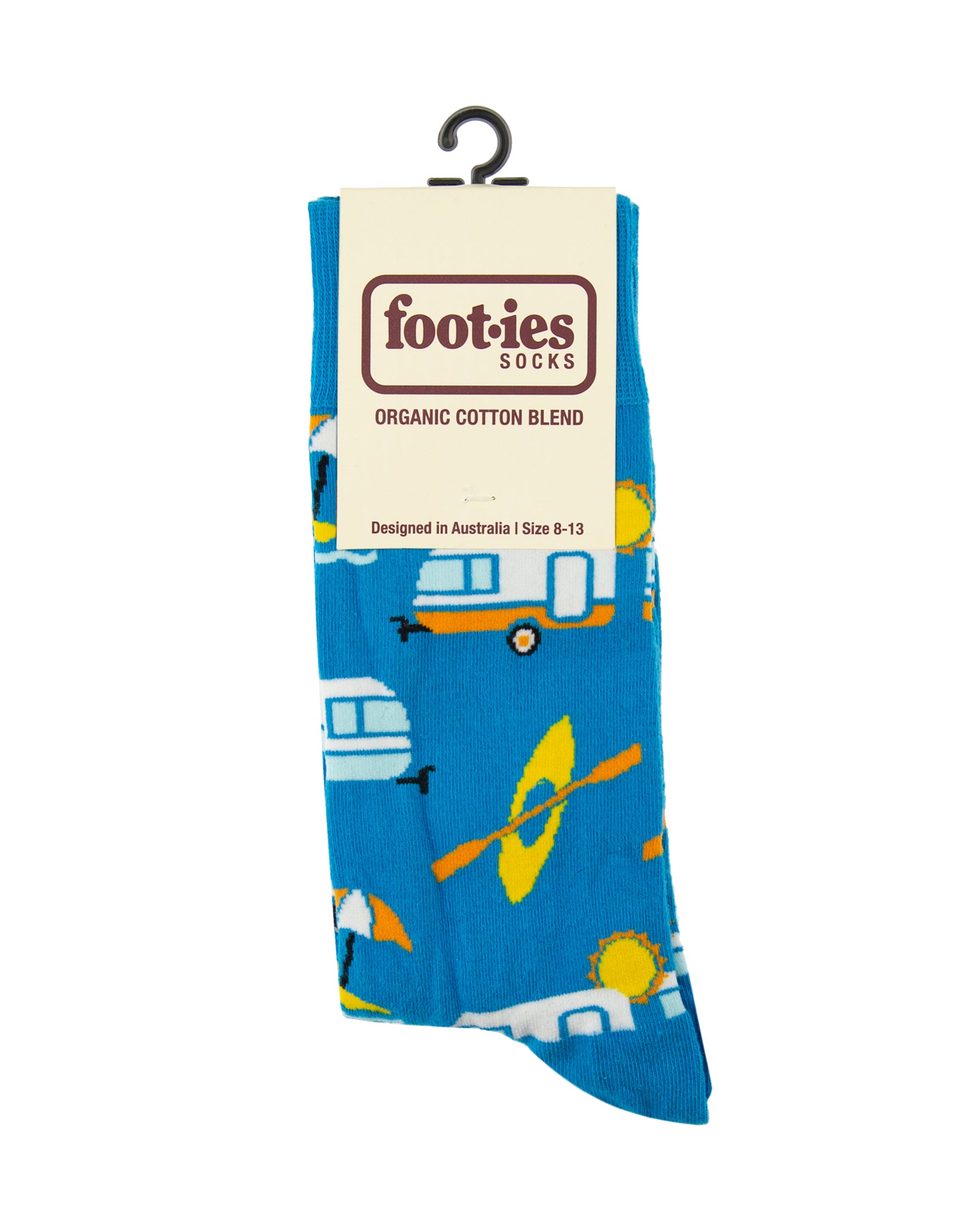 Beach Camp Organic Cotton Socks