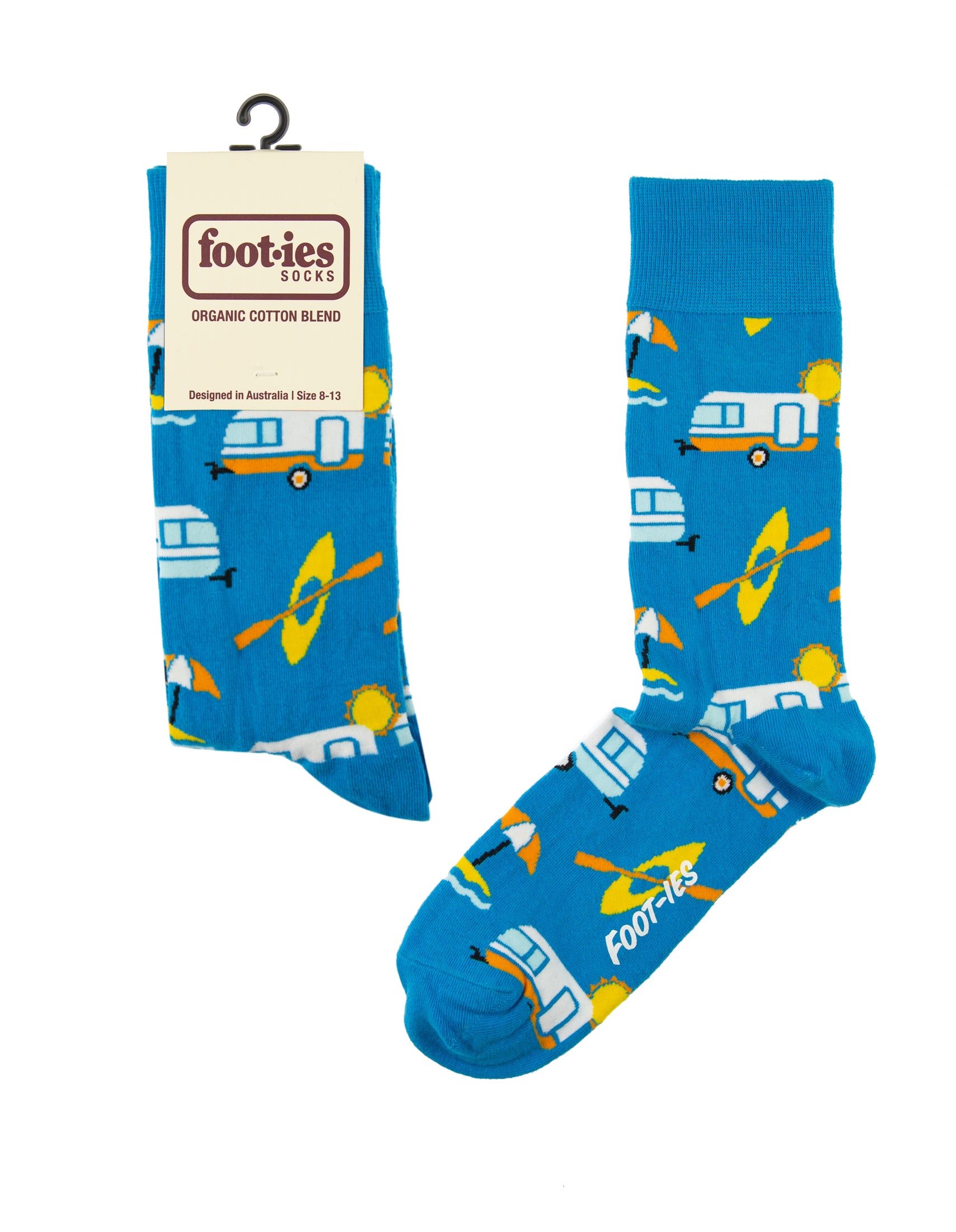 Beach Camp Organic Cotton Socks