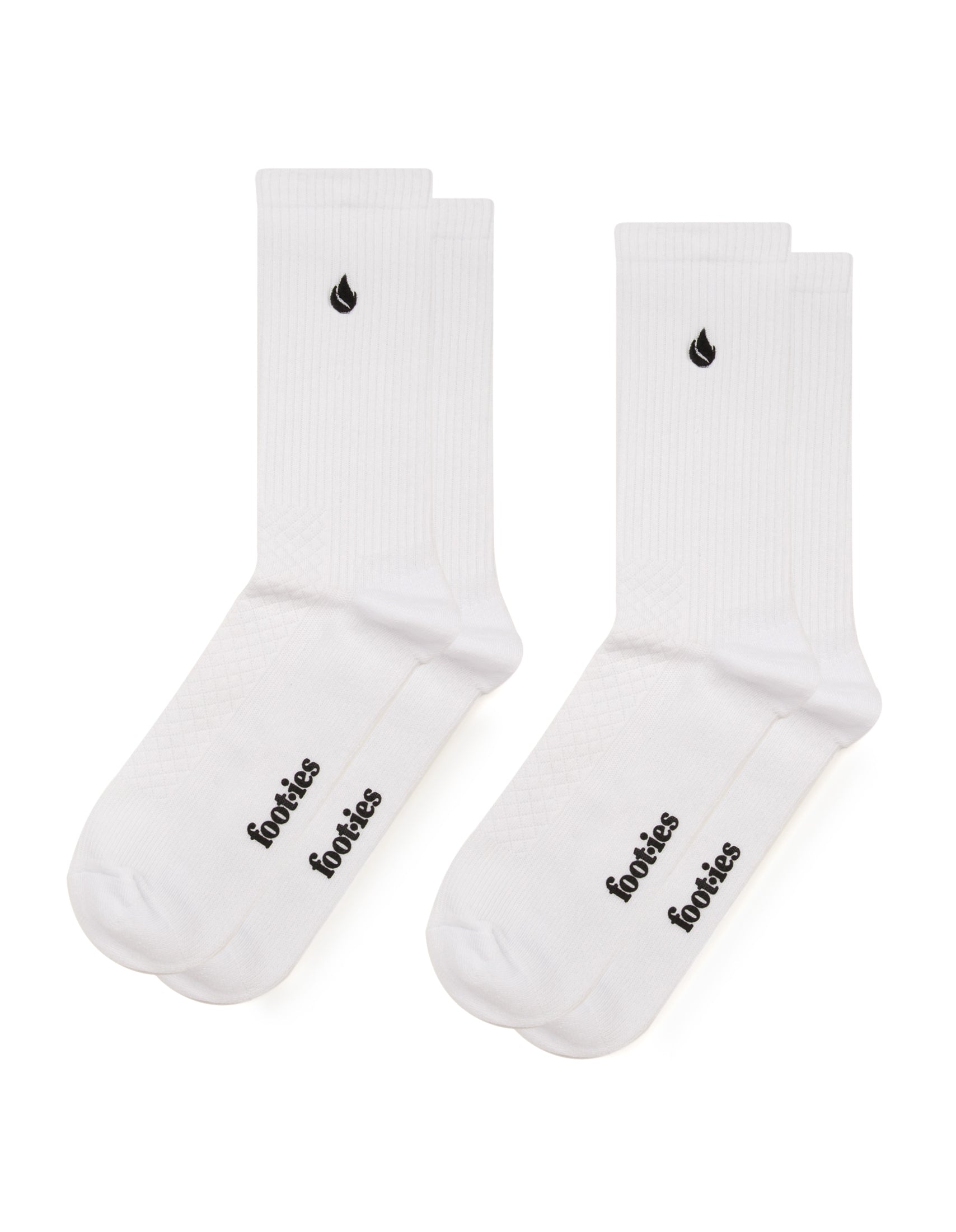 Blaze Sneaker Sock White 2-Pack