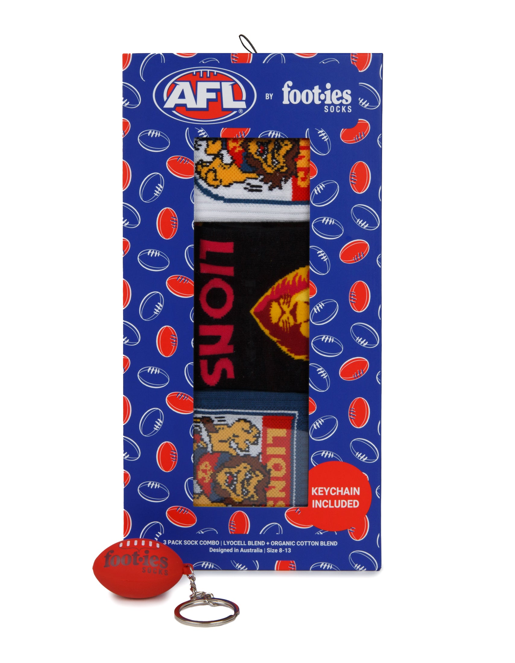Brisbane Lions 3-Pack Gift Box