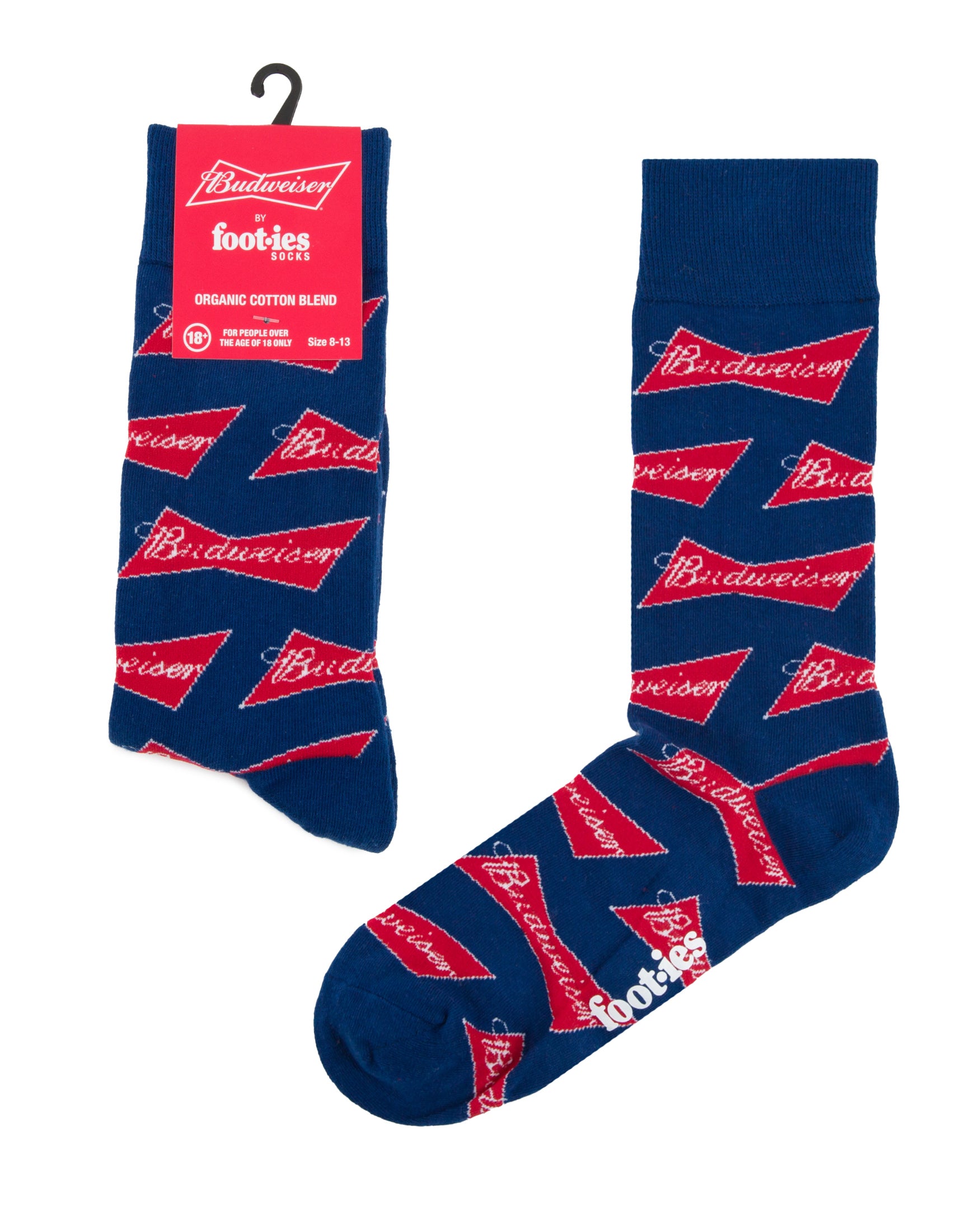 Budweiser Logos Organic Cotton Sock