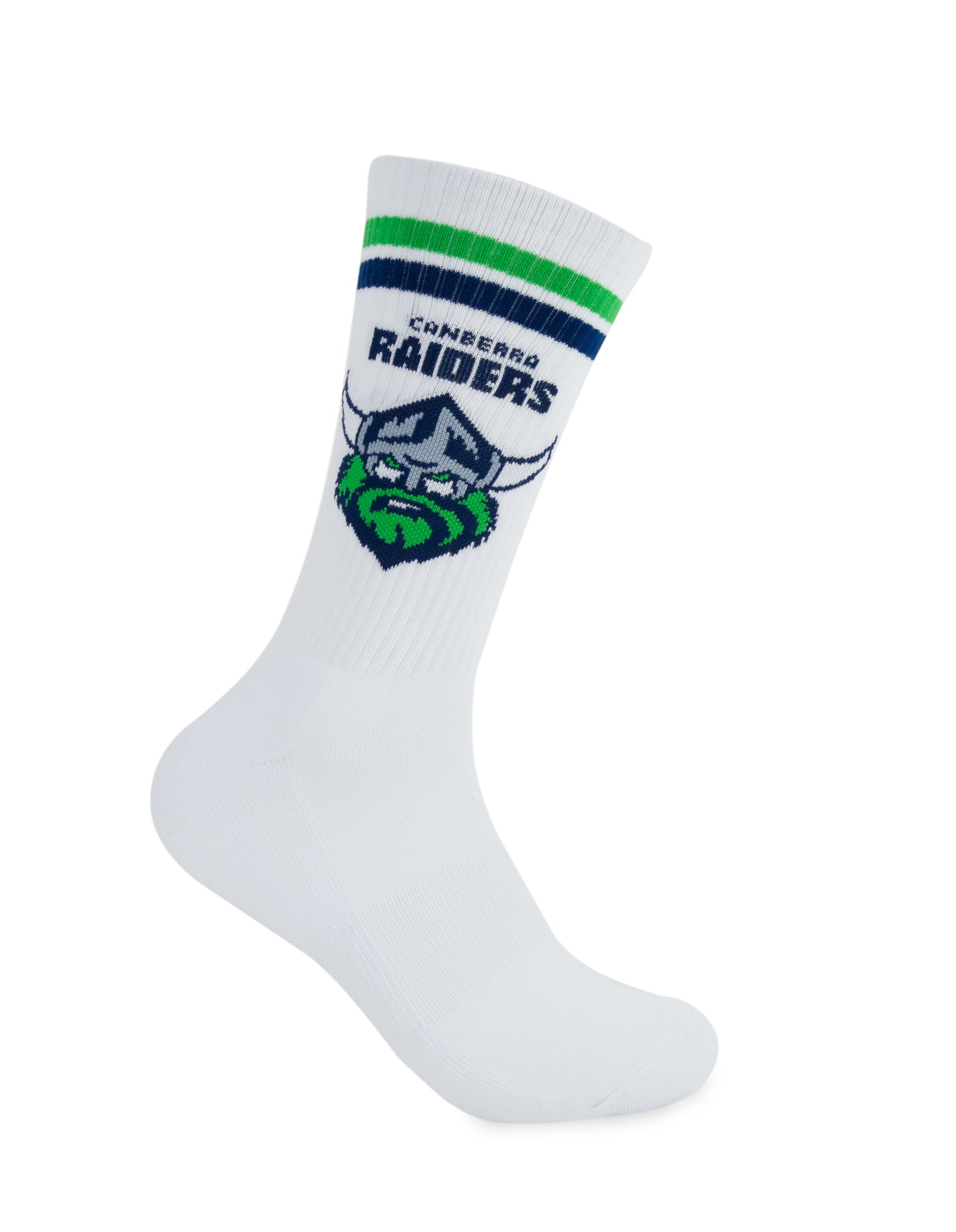 Canberra Raiders Logo Sneaker Socks 2 Pack