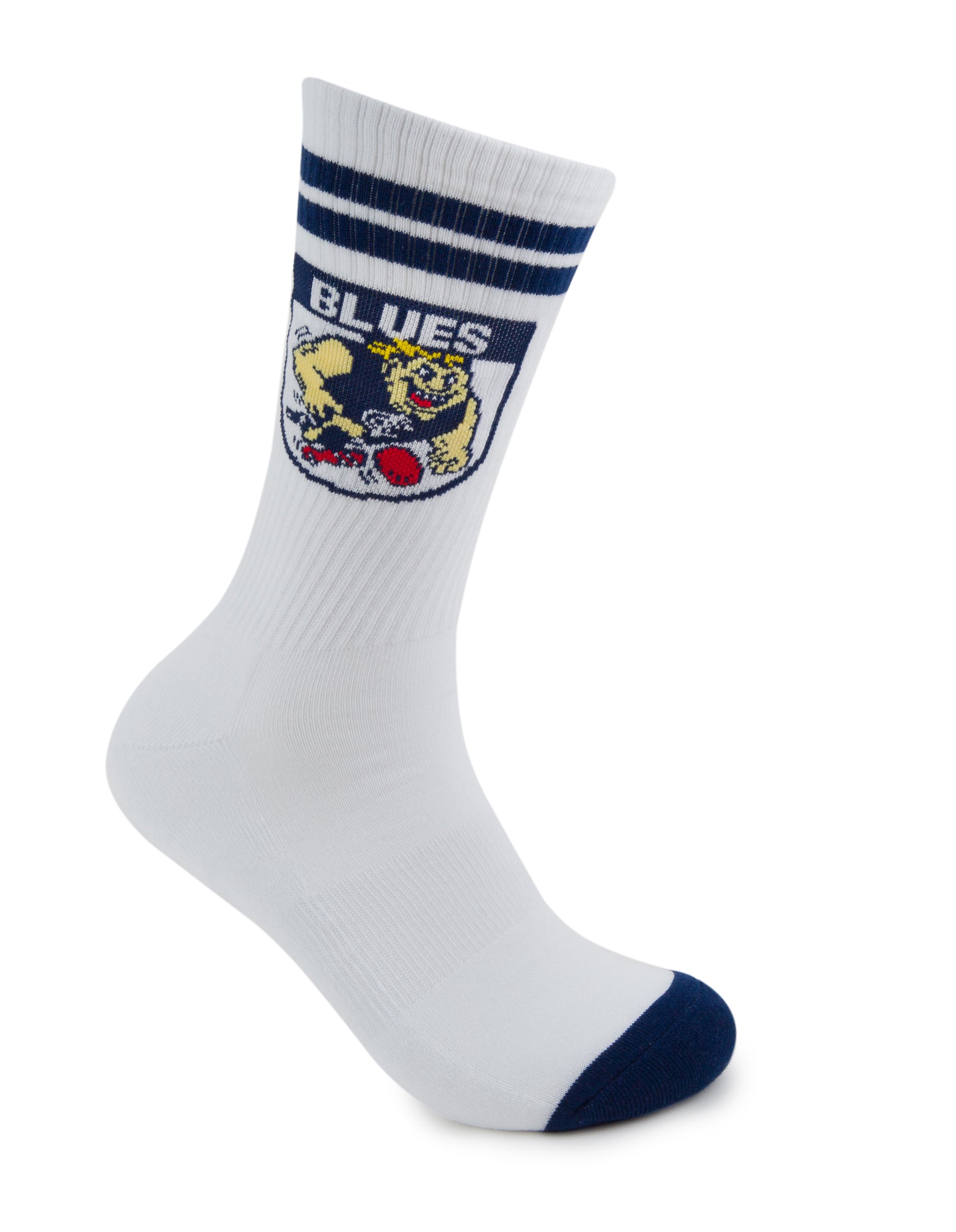 Carlton Blues Retro Sneaker Sock 2 Pack