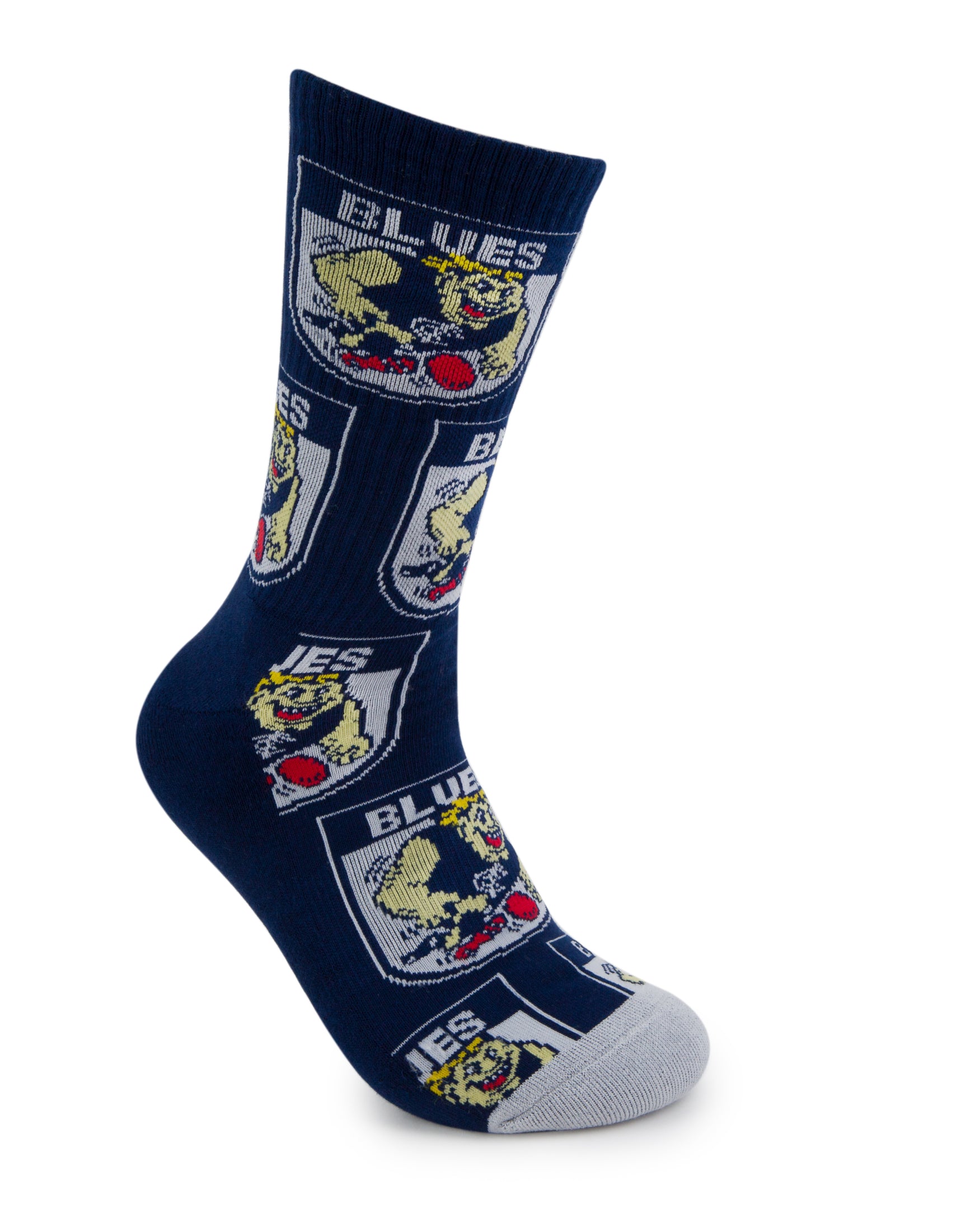 Carlton Blues Retro Sneaker Sock 2 Pack