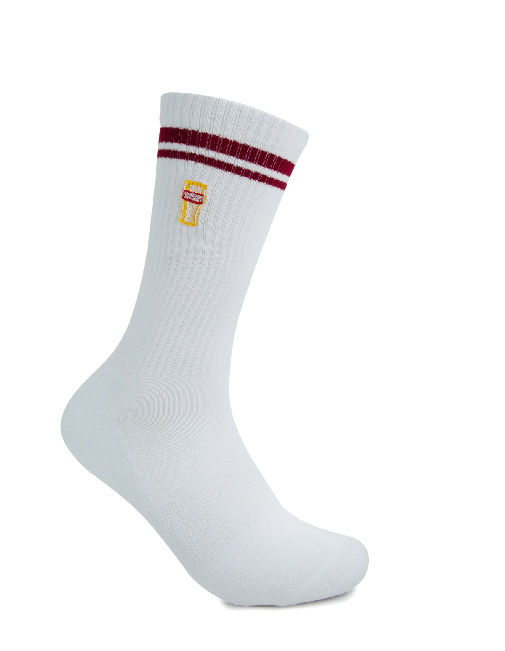 Carlton Draught Pint Logo Sneaker Sock 2 Pack