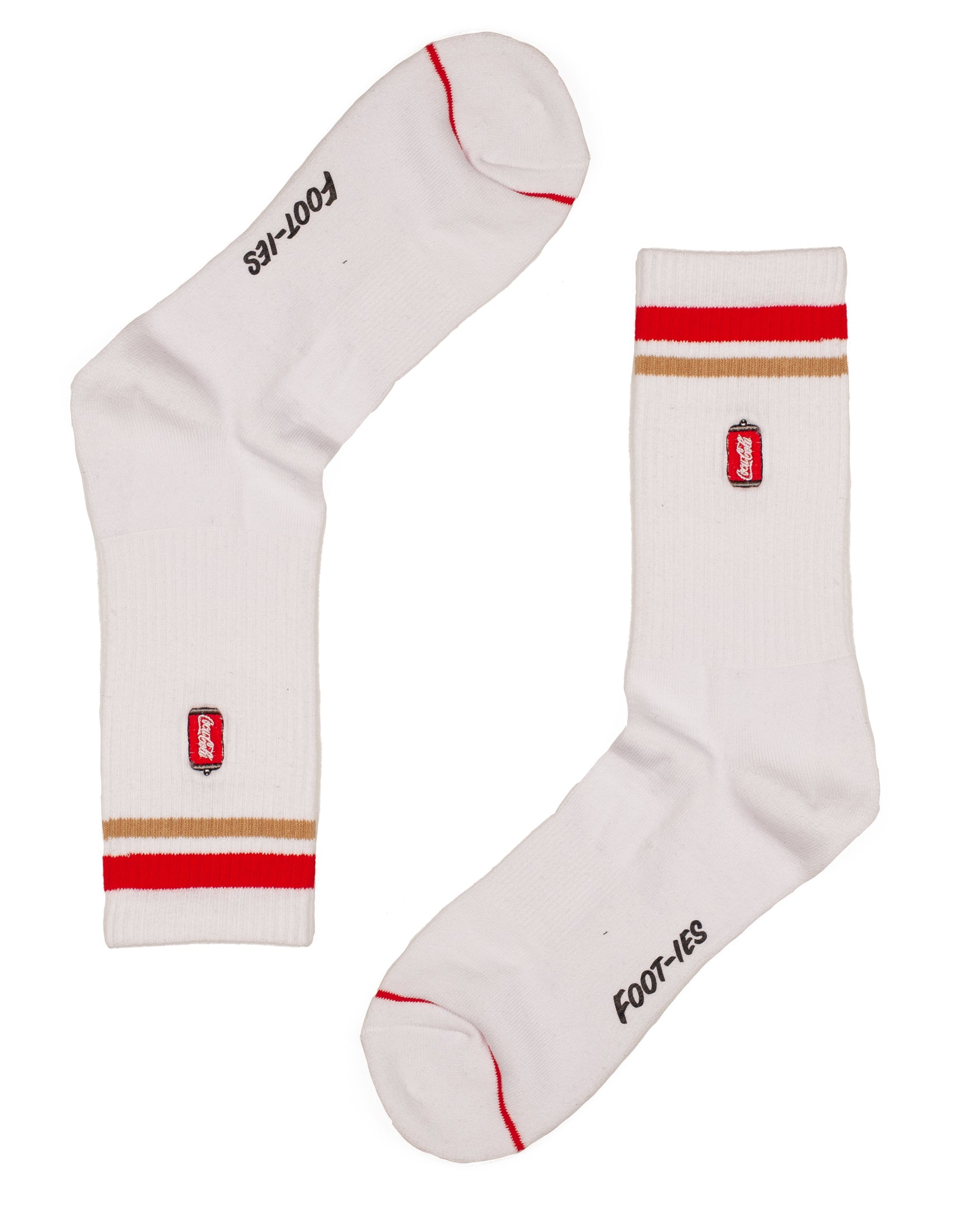 Coke Can Sneaker Socks 2 Pack