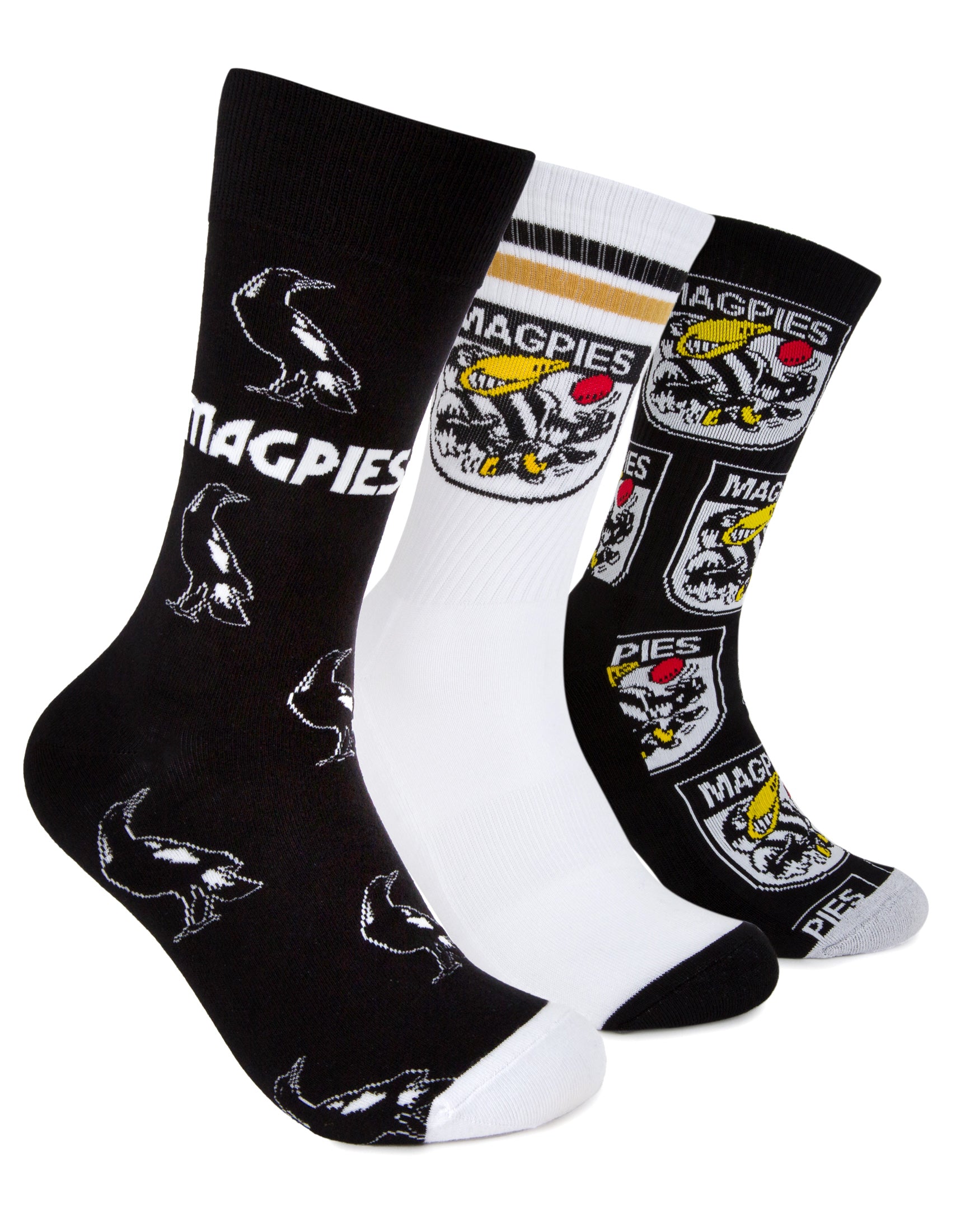 Collingwood Magpies 3-Pack Gift Box