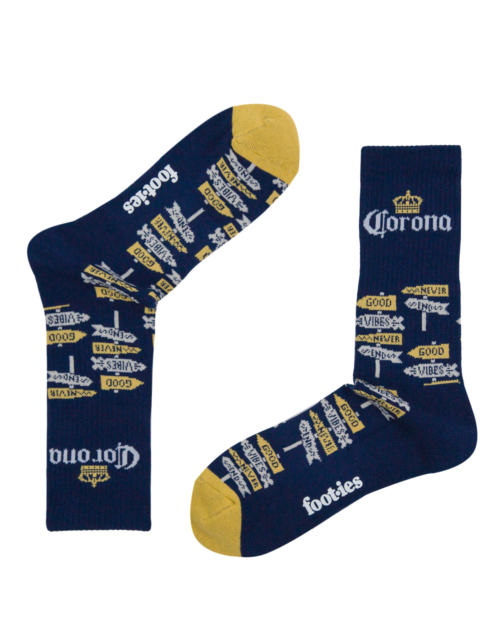 Corona Good Vibes Sneaker Sock 2 Pack