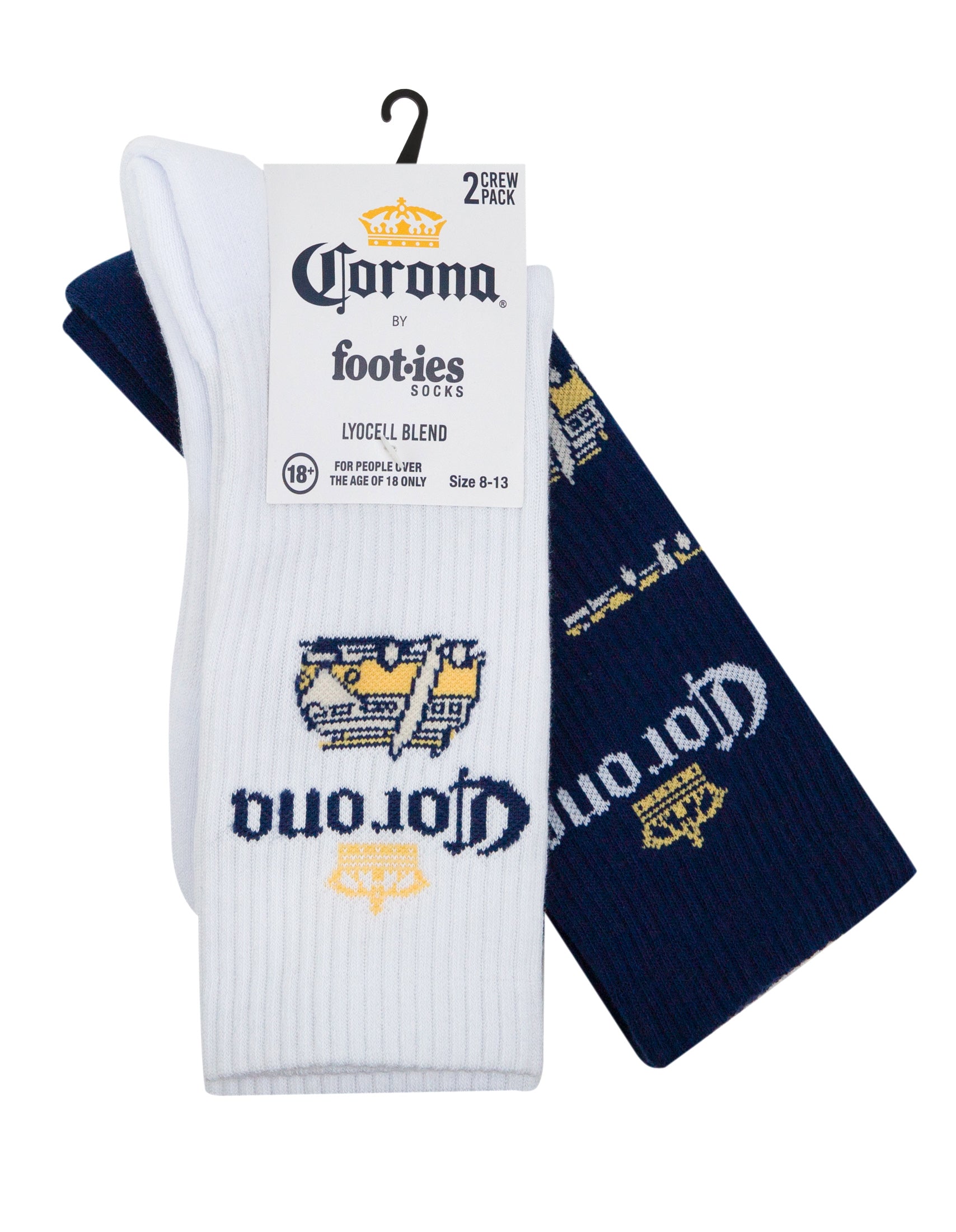 Corona Kombi Sneaker Sock 2-Pack