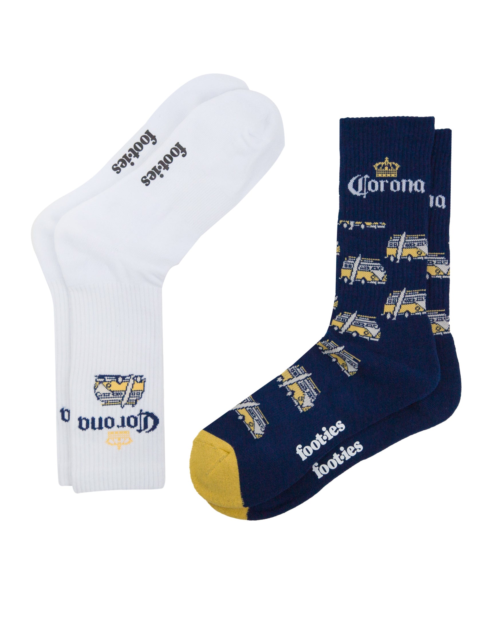 Corona Kombi Sneaker Sock 2-Pack