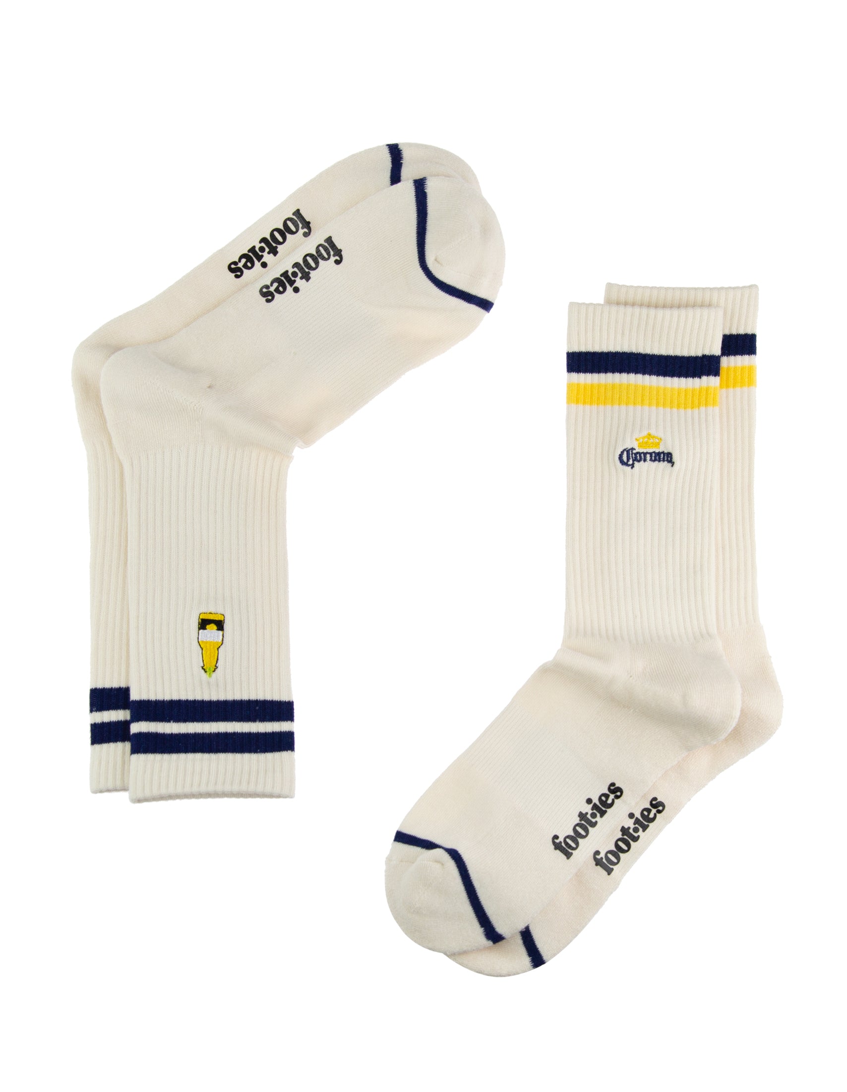 Corona Retro Sneaker Socks 2 Pack