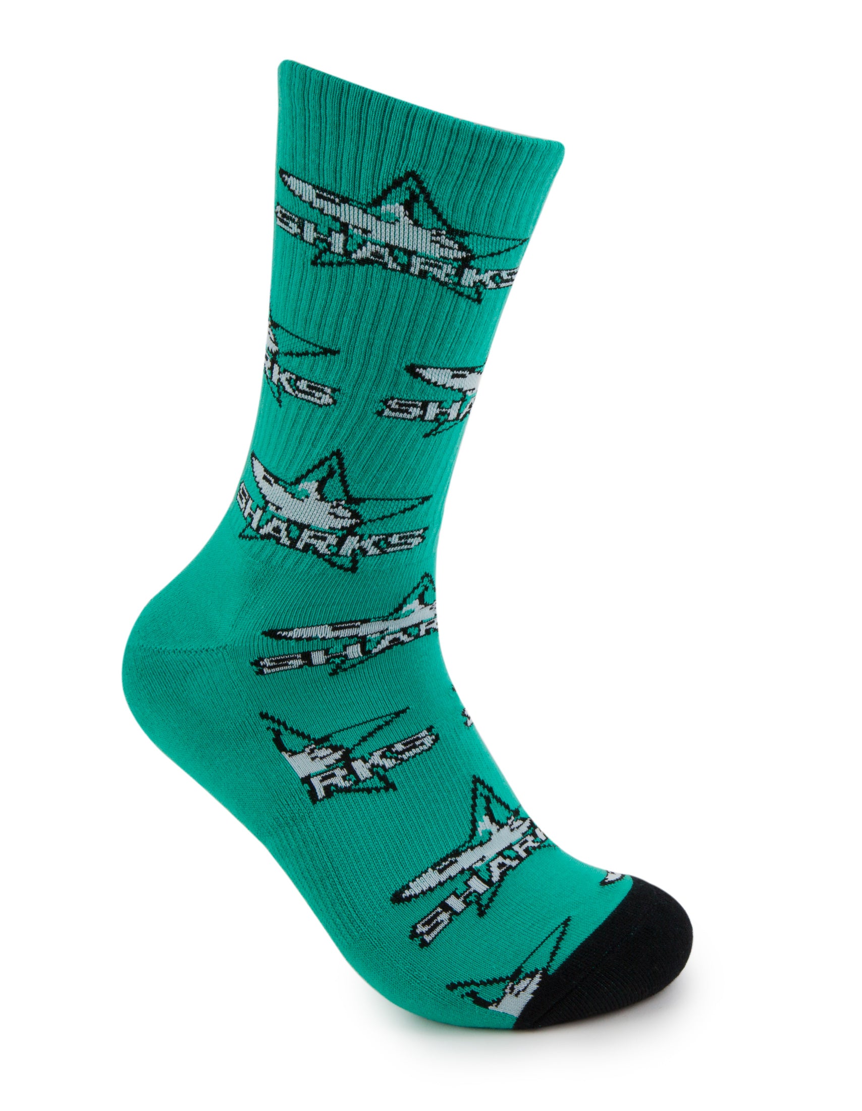 Cronulla Sutherland Sharks Retro Sneaker Sock 2 Pack