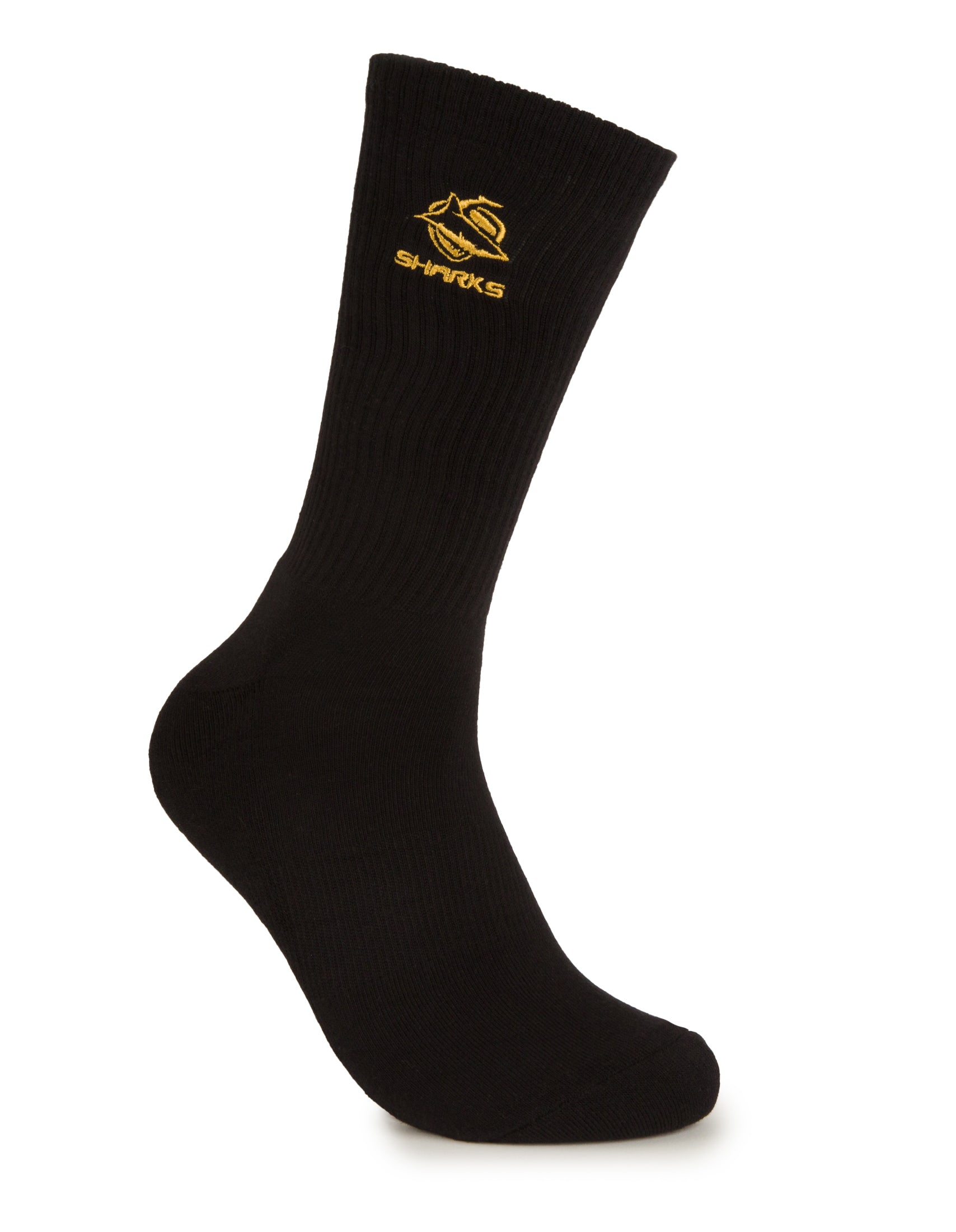 Cronulla Sharks Sneaker Sock 2-Pack