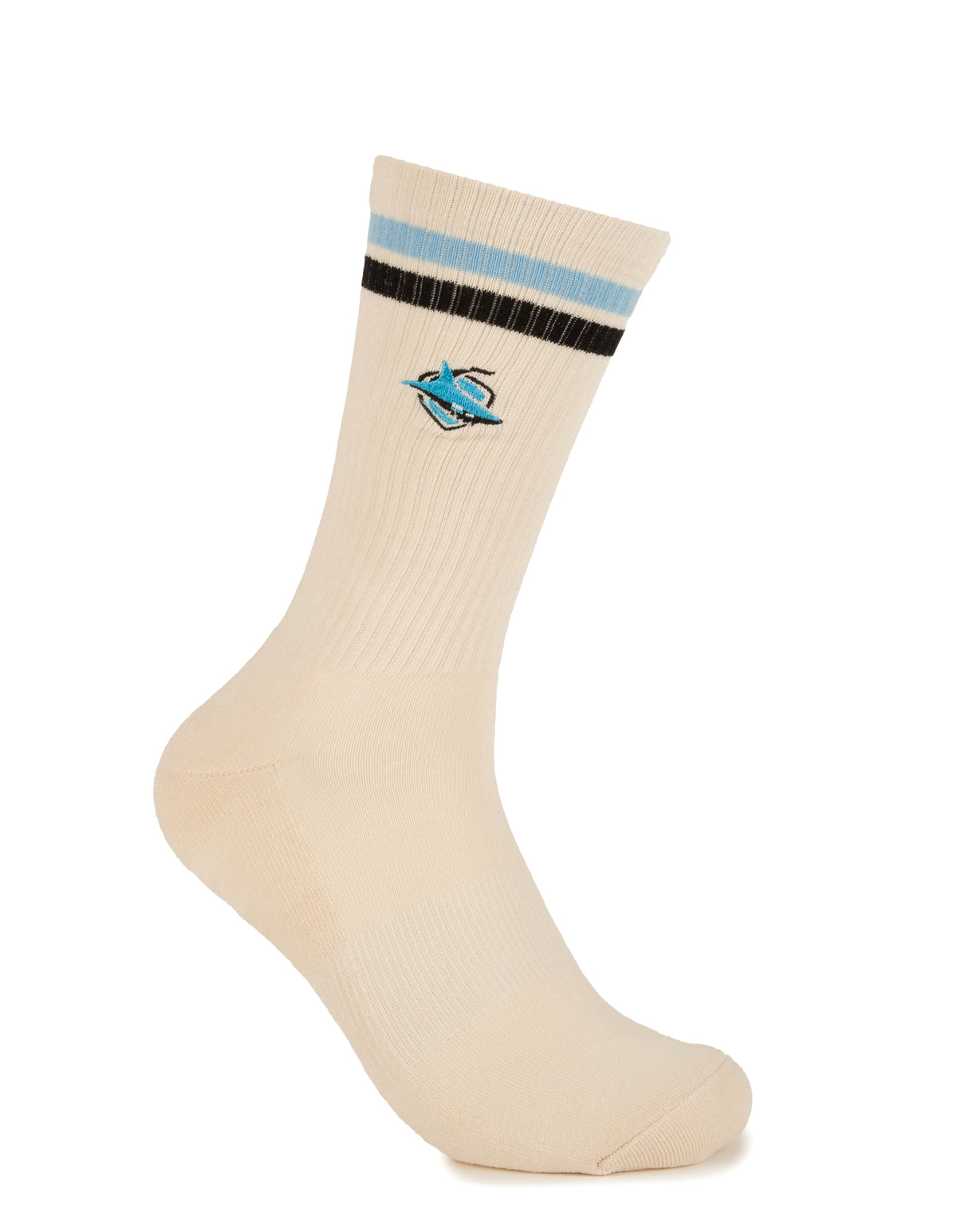Cronulla-Sutherland Sharks Sneaker Sock 2 Pack Gift Box