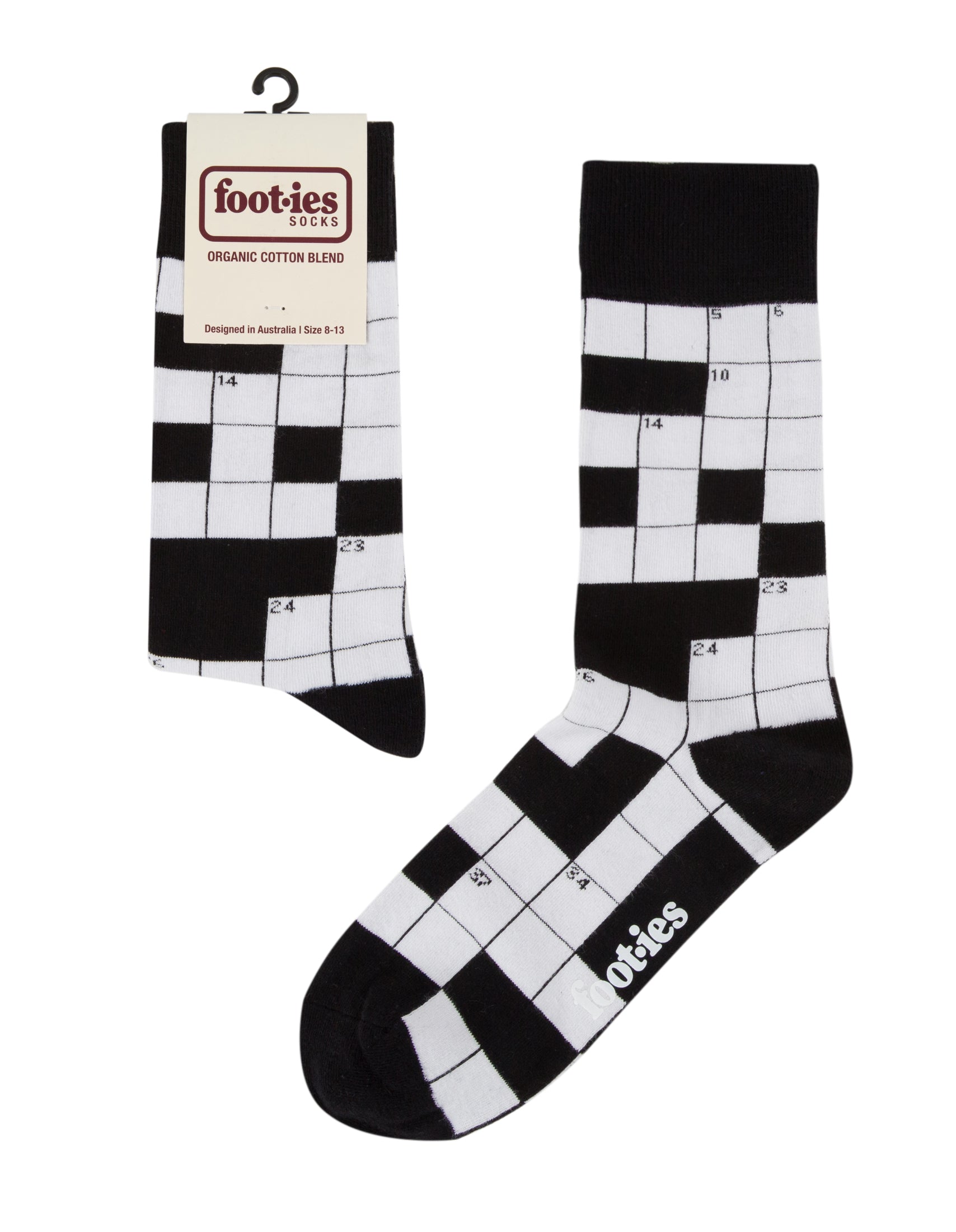 Crosswords Organic Cotton Socks