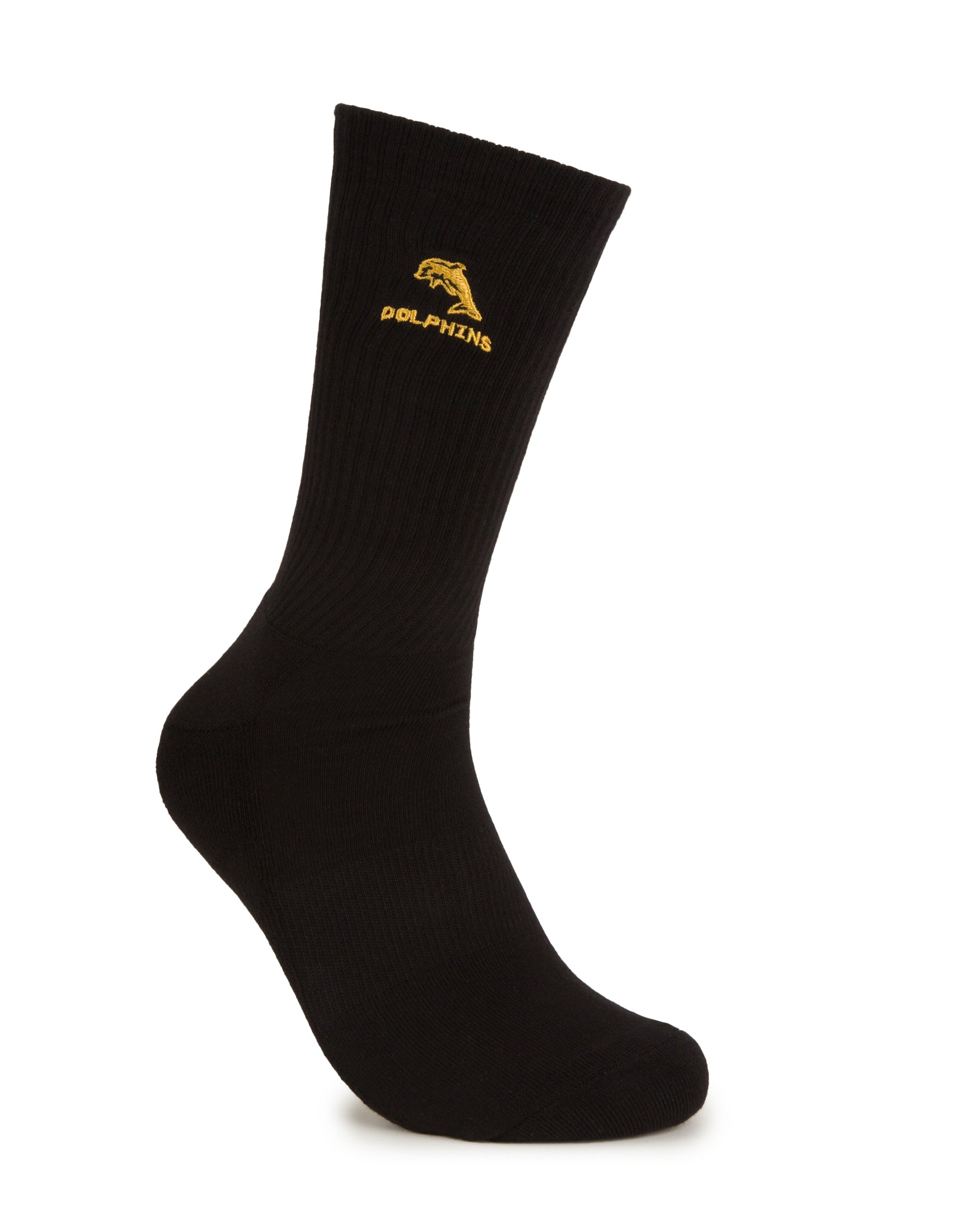 Dolphins Sneaker Sock 2-Pack