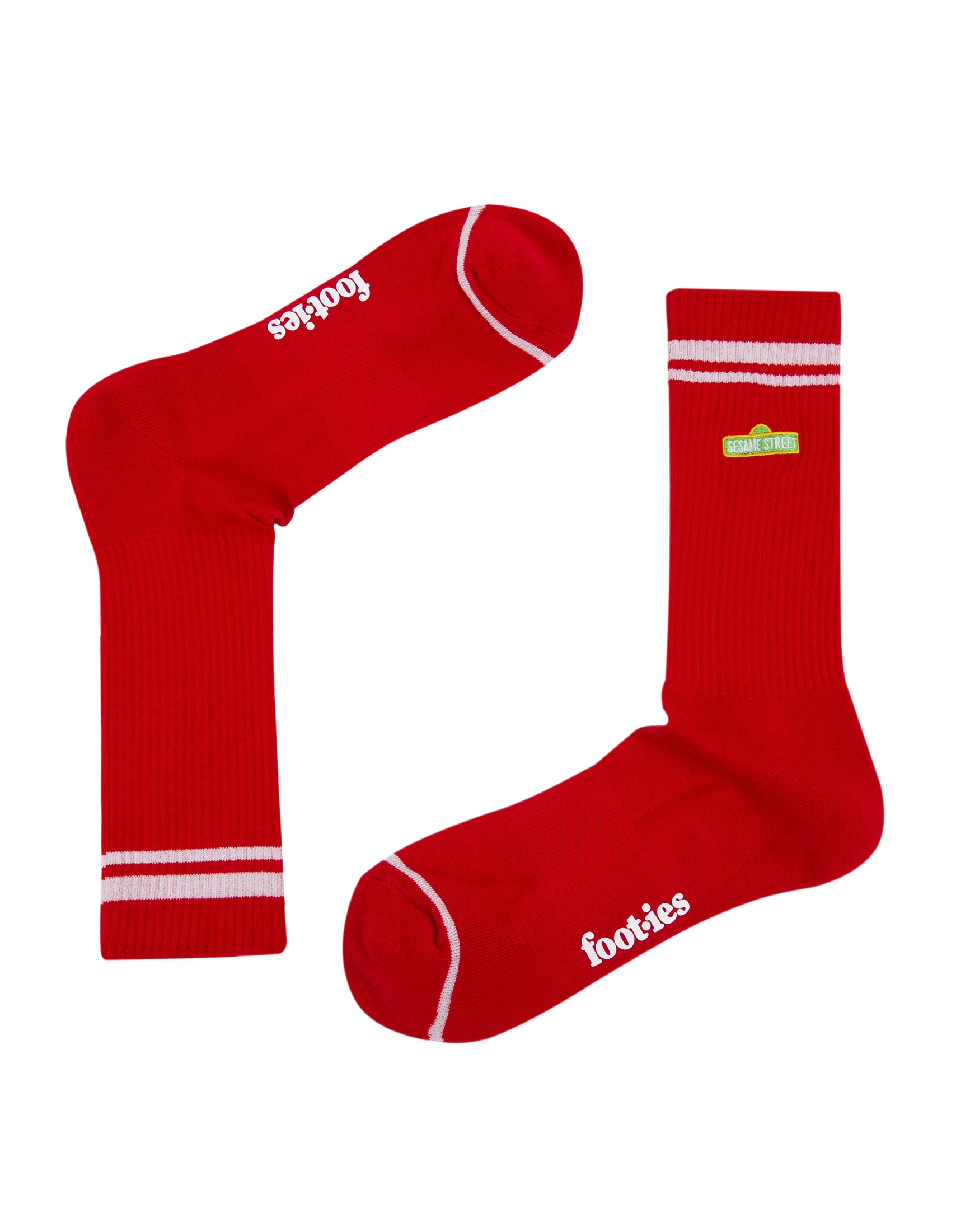 Elmo Sneaker Sock 2 Pack
