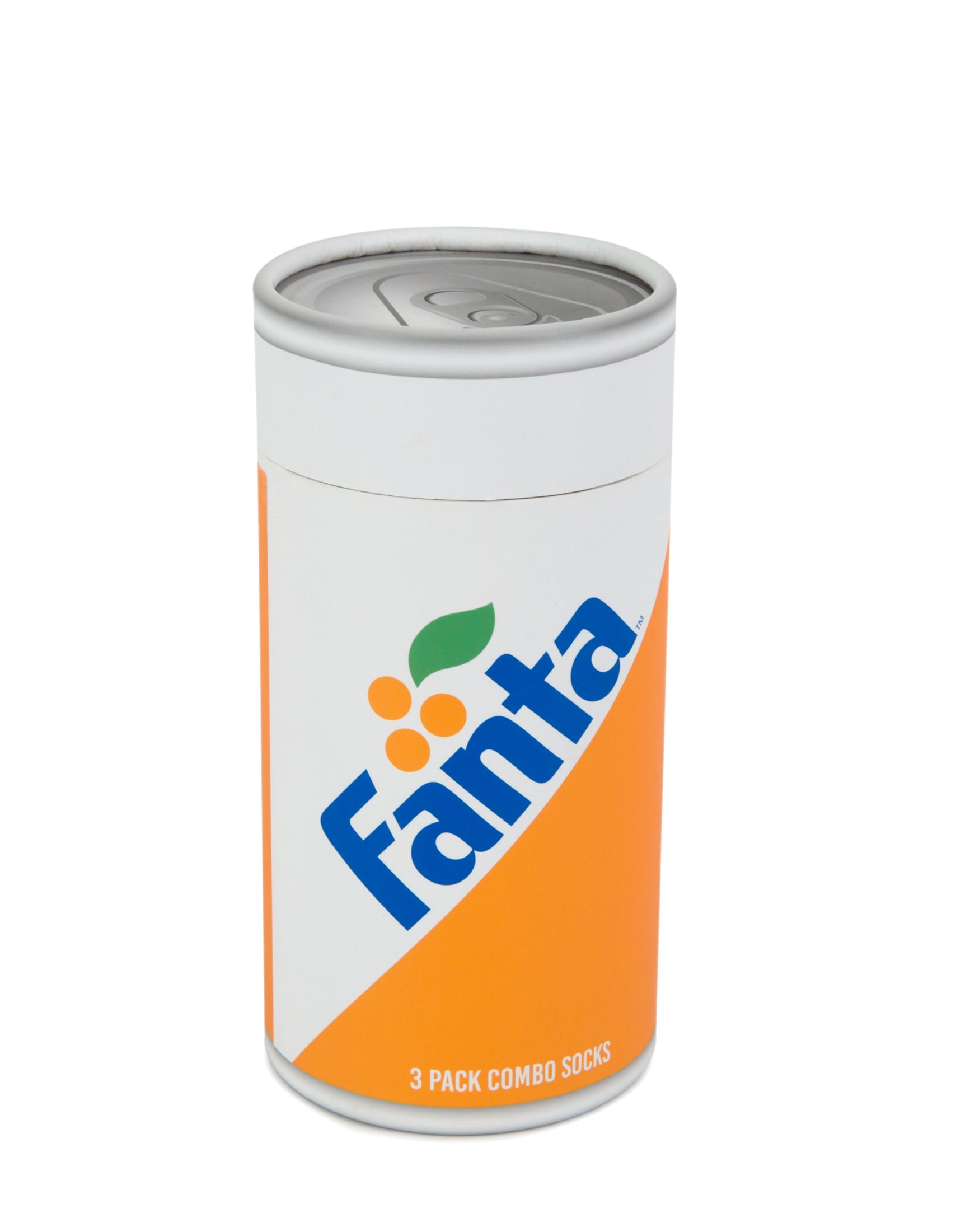 Fanta Retro Sneaker Sock 3 Pack Gift Can