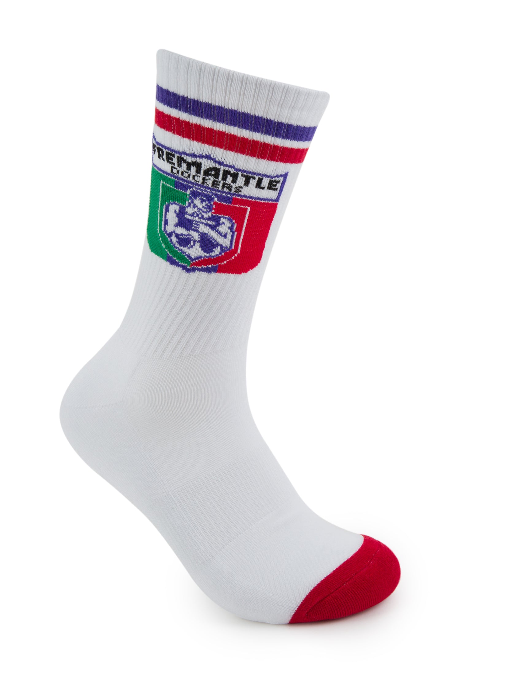 Fremantle Dockers Retro Sneaker Sock 2 Pack