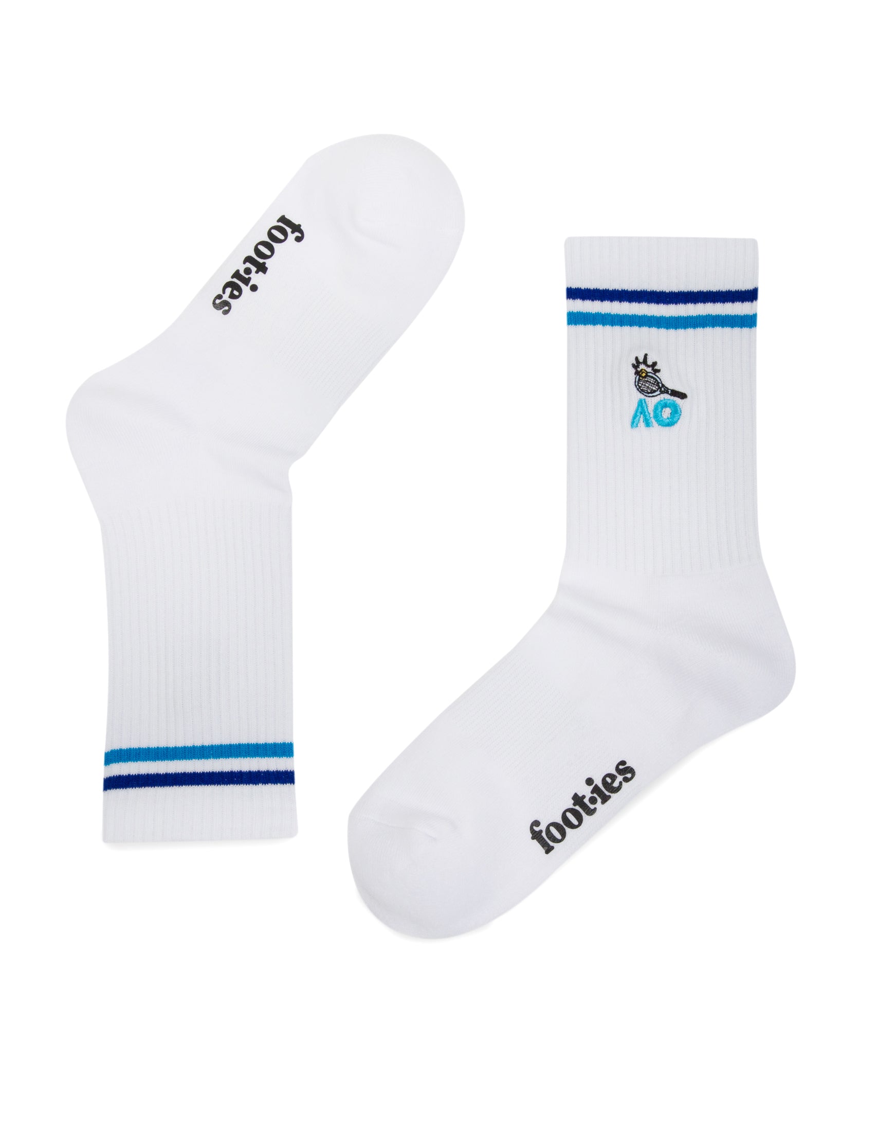 Australian Open Game Play Crew Sneaker Sock 2-Pack
