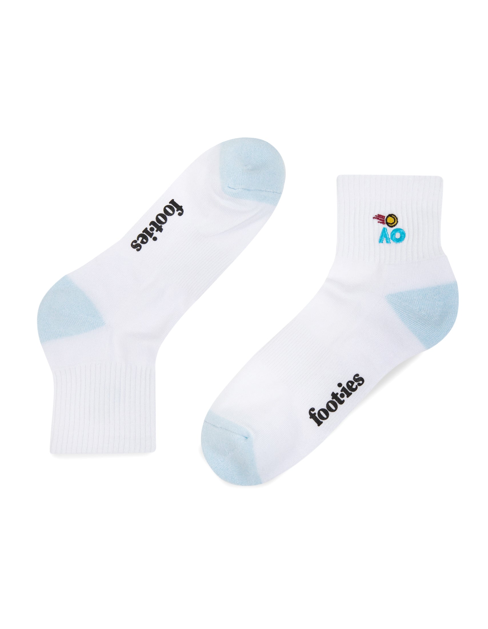 Australian Open Game Play Quarter Crew Sock 2-Pack