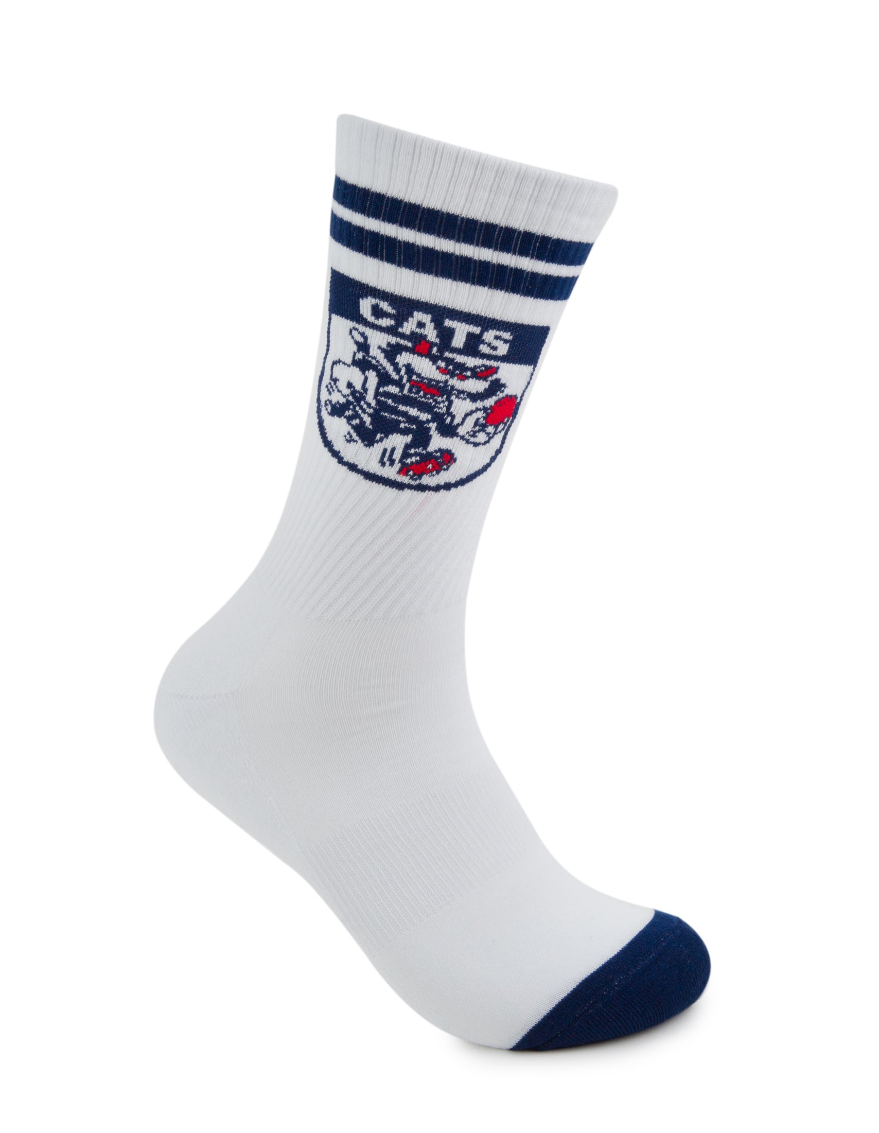 Geelong Cats Retro Sneaker Sock 2 Pack