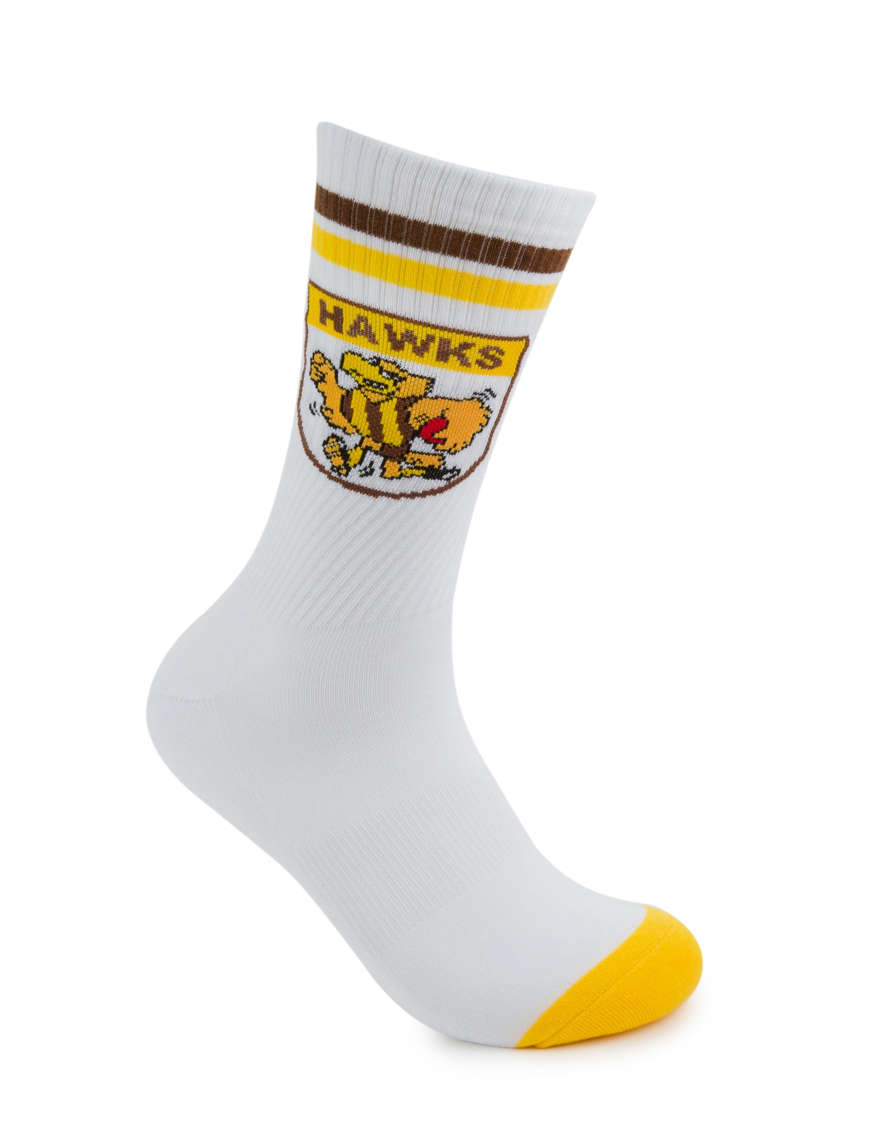 Hawthorn Hawks Retro Sneaker Sock 2 Pack