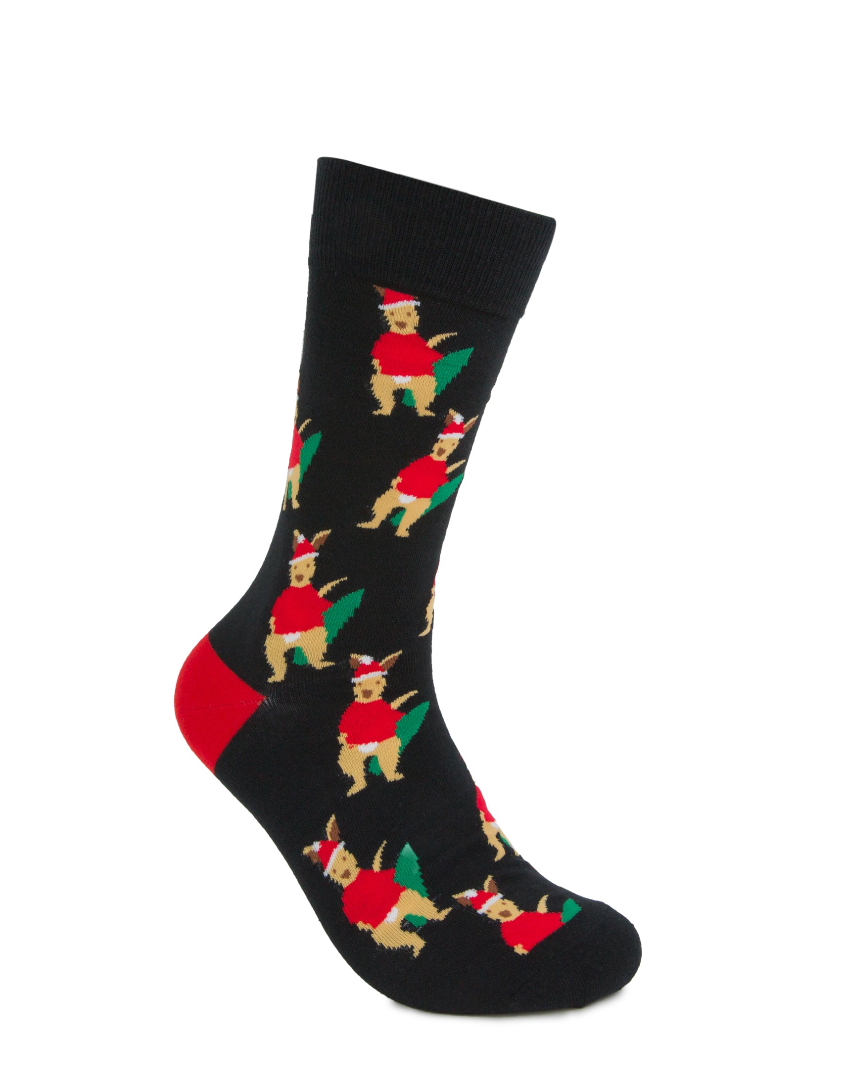Kangaroo Christmas Organic Cotton Sock