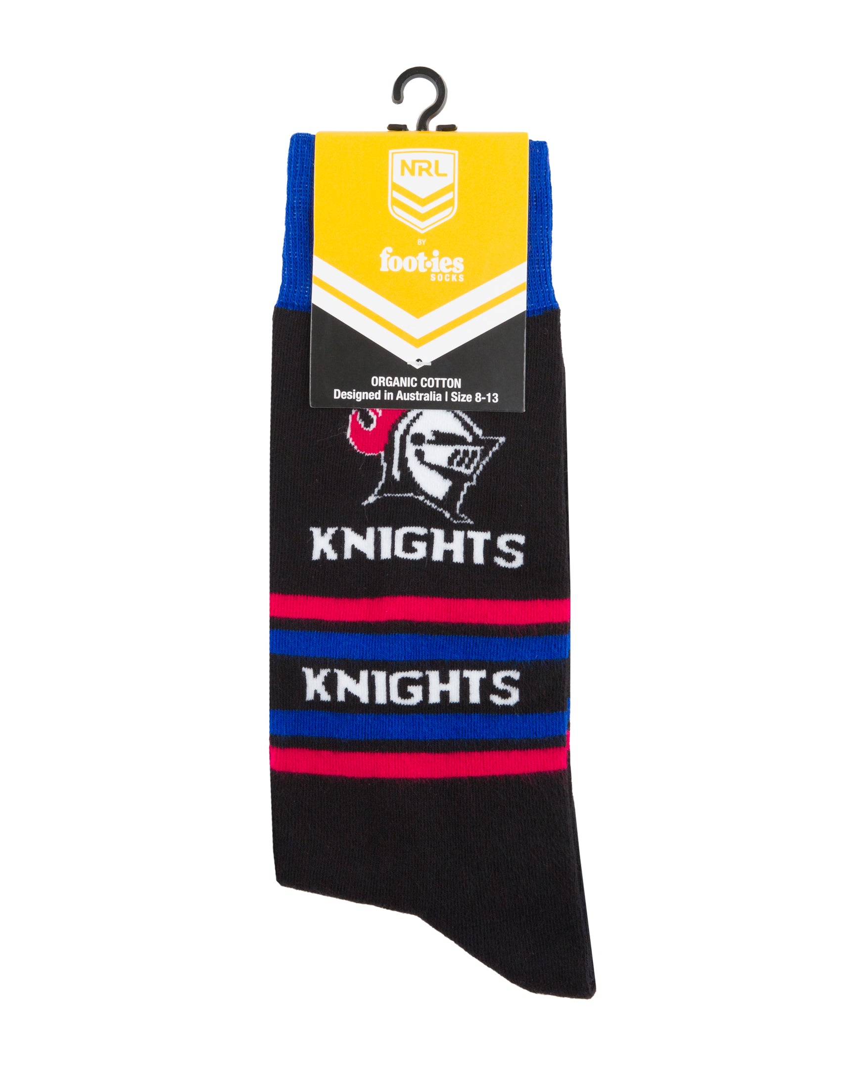 Newcastle Knights Stripe Organic Cotton Socks
