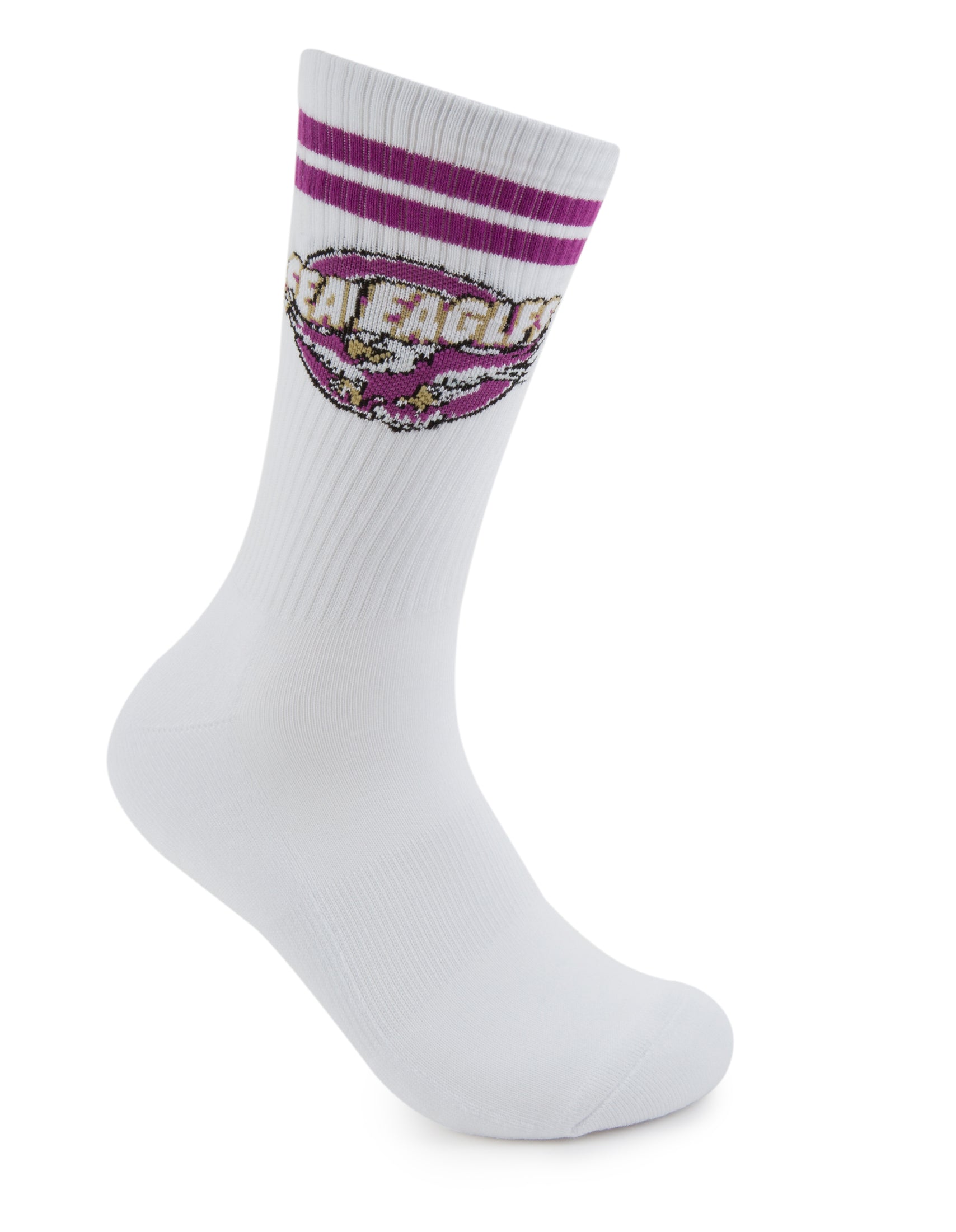 Manly Warringah Sea Eagles Retro Sneaker Sock 2 Pack