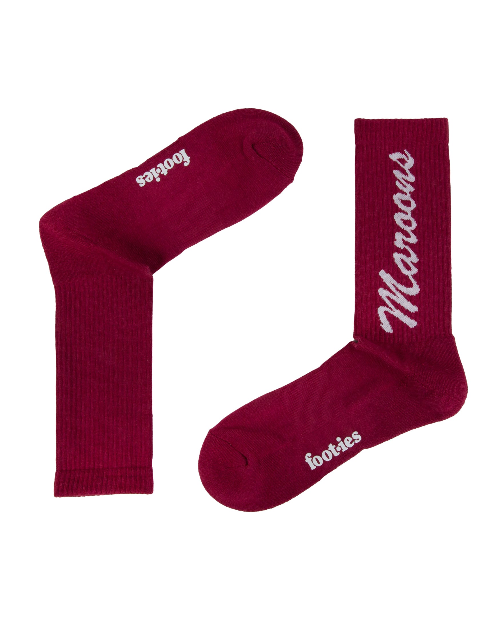 Queensland Maroons Script Sneaker Socks 2-Pack