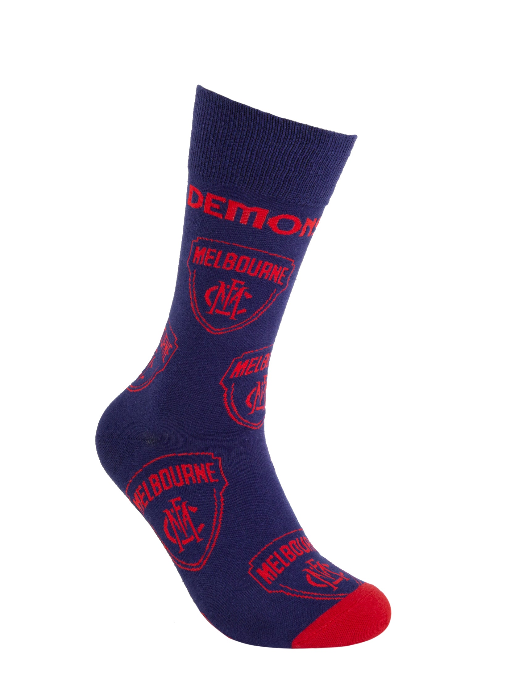 Melbourne Demons Mascot Organic Cotton Socks
