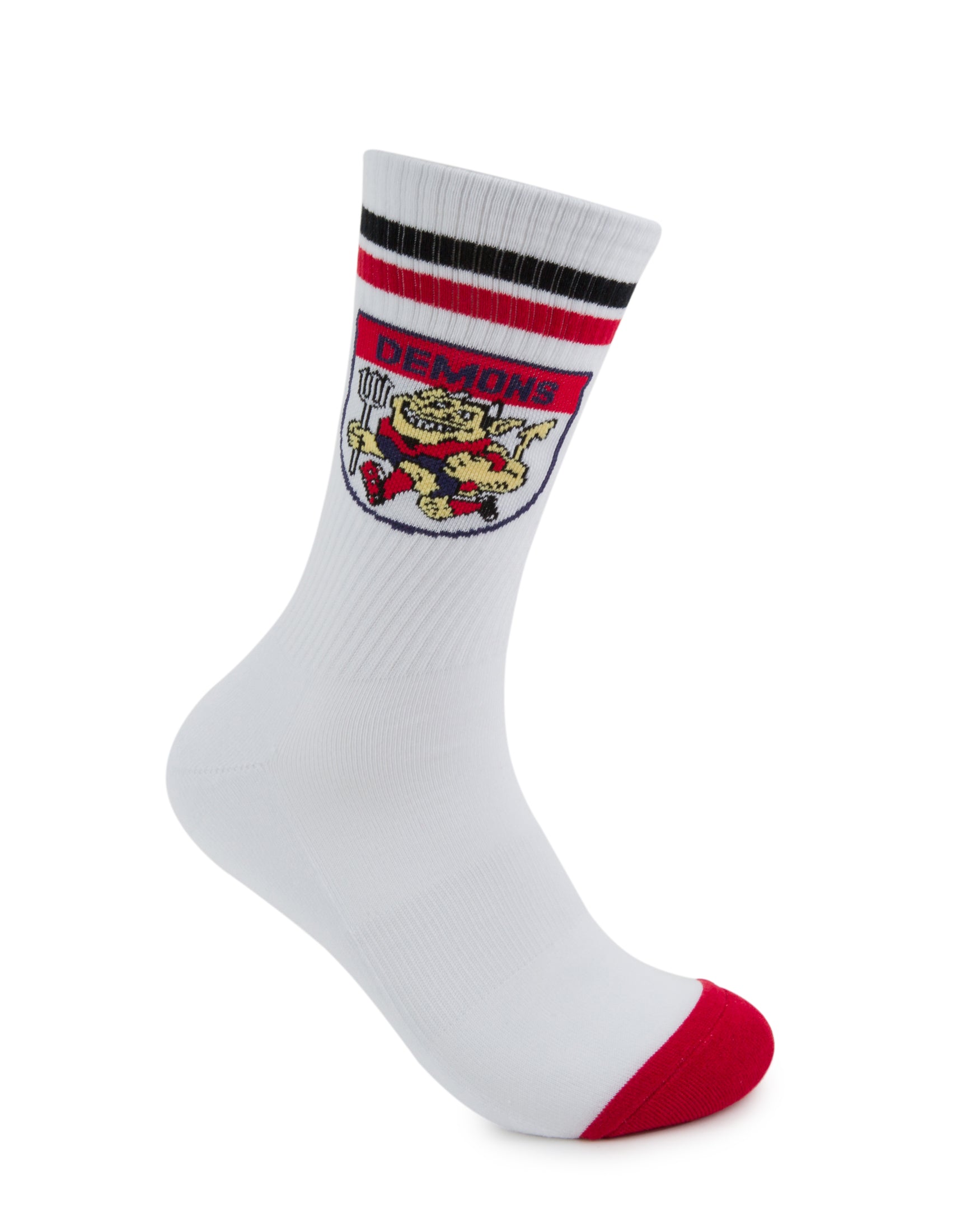 Melbourne Demons Retro Sneaker Sock 2 Pack