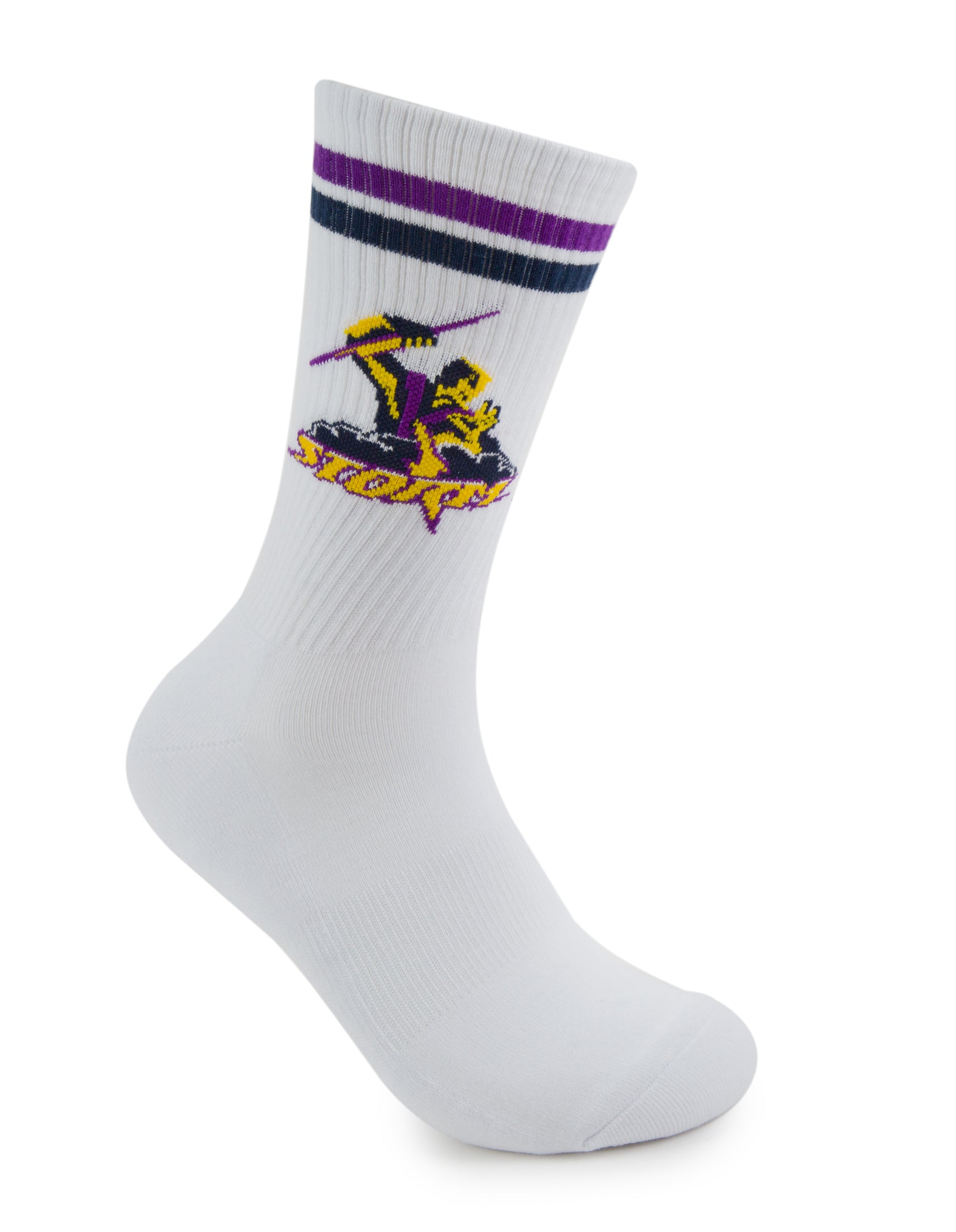 Melbourne Storm Retro Sneaker Sock 2 Pack