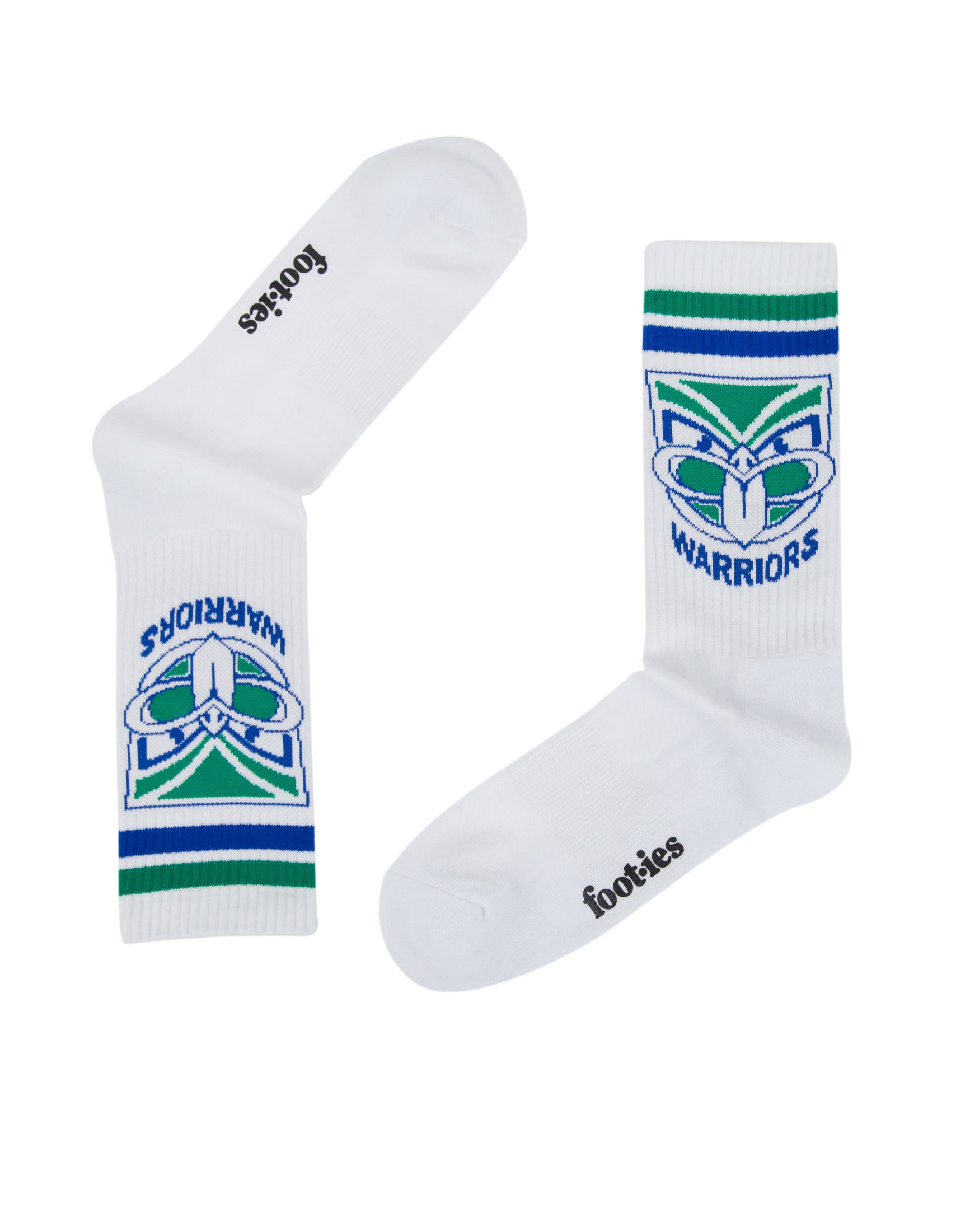 New Zealand Warriors Logo Sneaker Socks 2 Pack