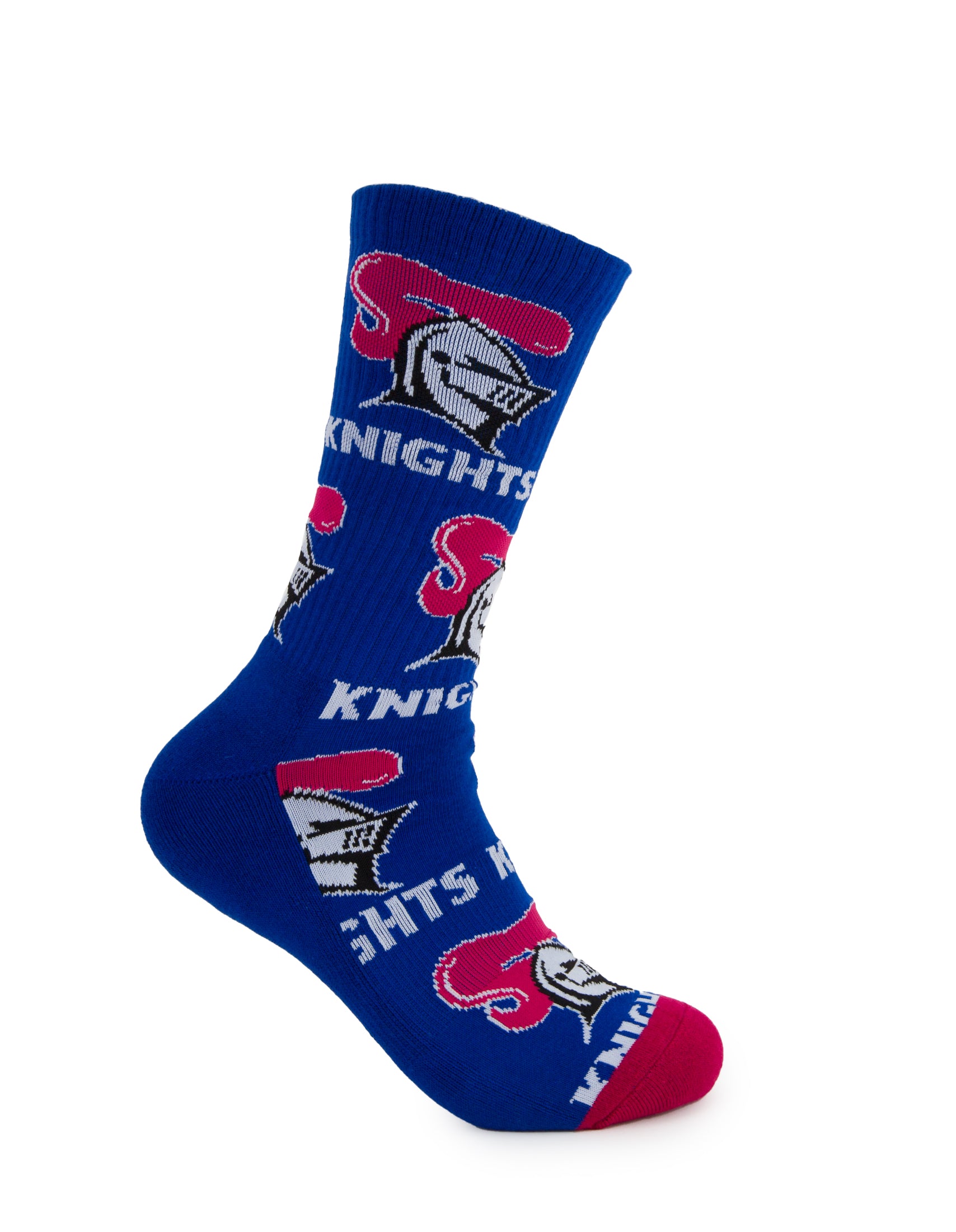 Newcastle Knights Logo Sneaker Socks 2 Pack