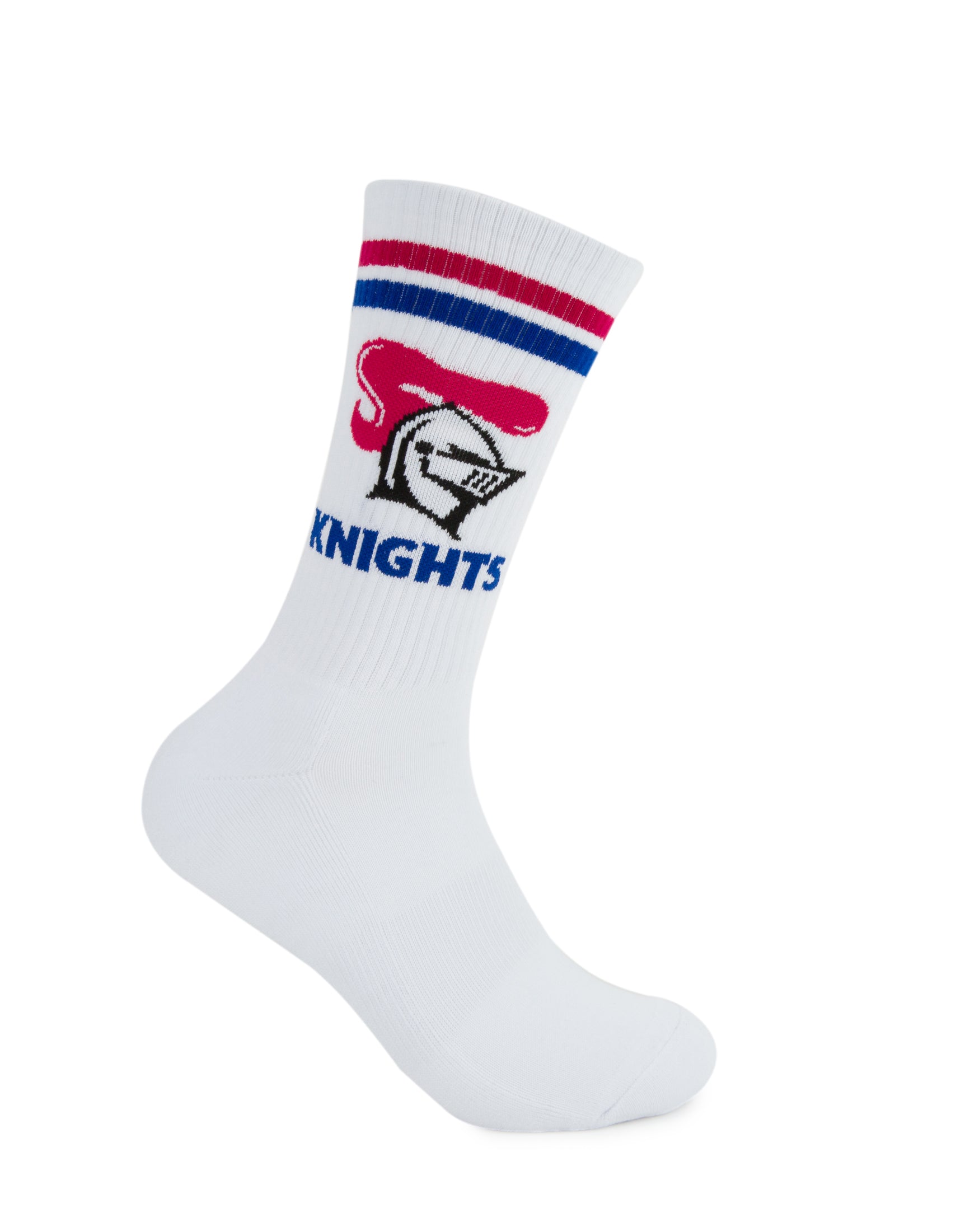 Newcastle Knights Logo Sneaker Socks 2 Pack
