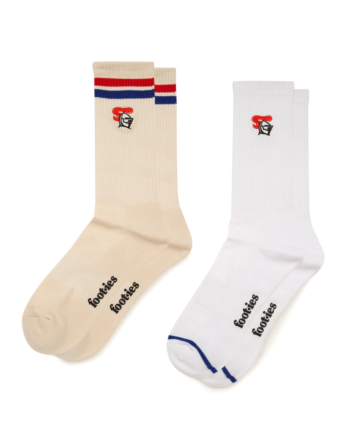 Newcastle Knights Sneaker Sock 2-Pack