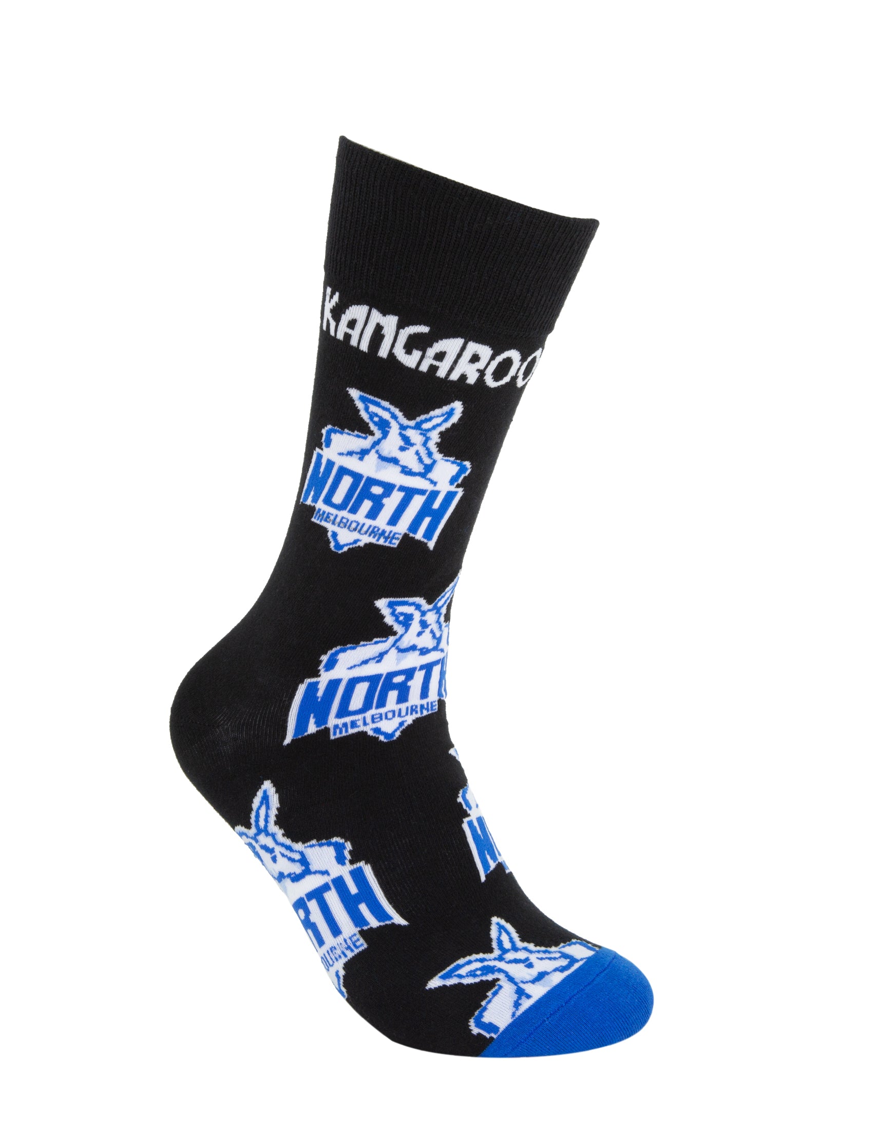 North Melbourne Kangaroos Mascot Organic Cotton Sock
