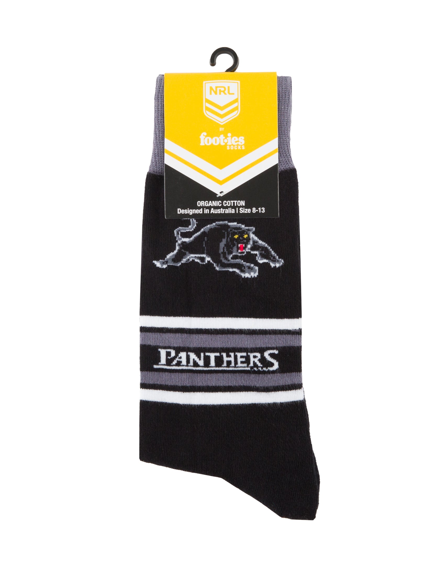 Penrith Panthers Stripe Organic Cotton Socks