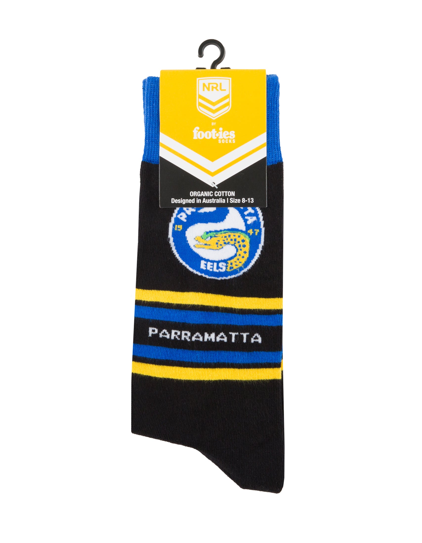 Parramatta Eels Stripe Organic Cotton Socks