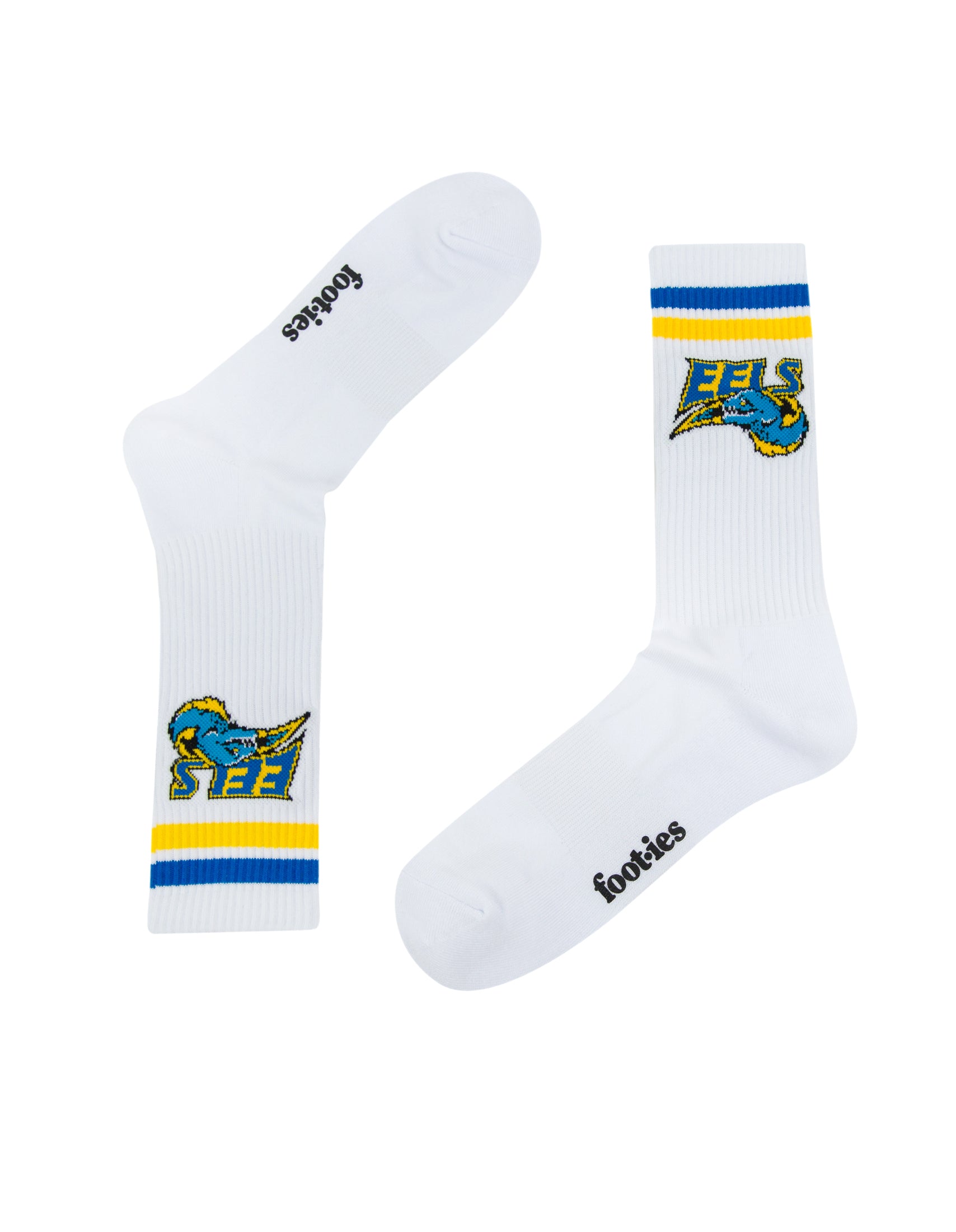 Parramatta Eels Retro Sneaker Sock 2-Pa k