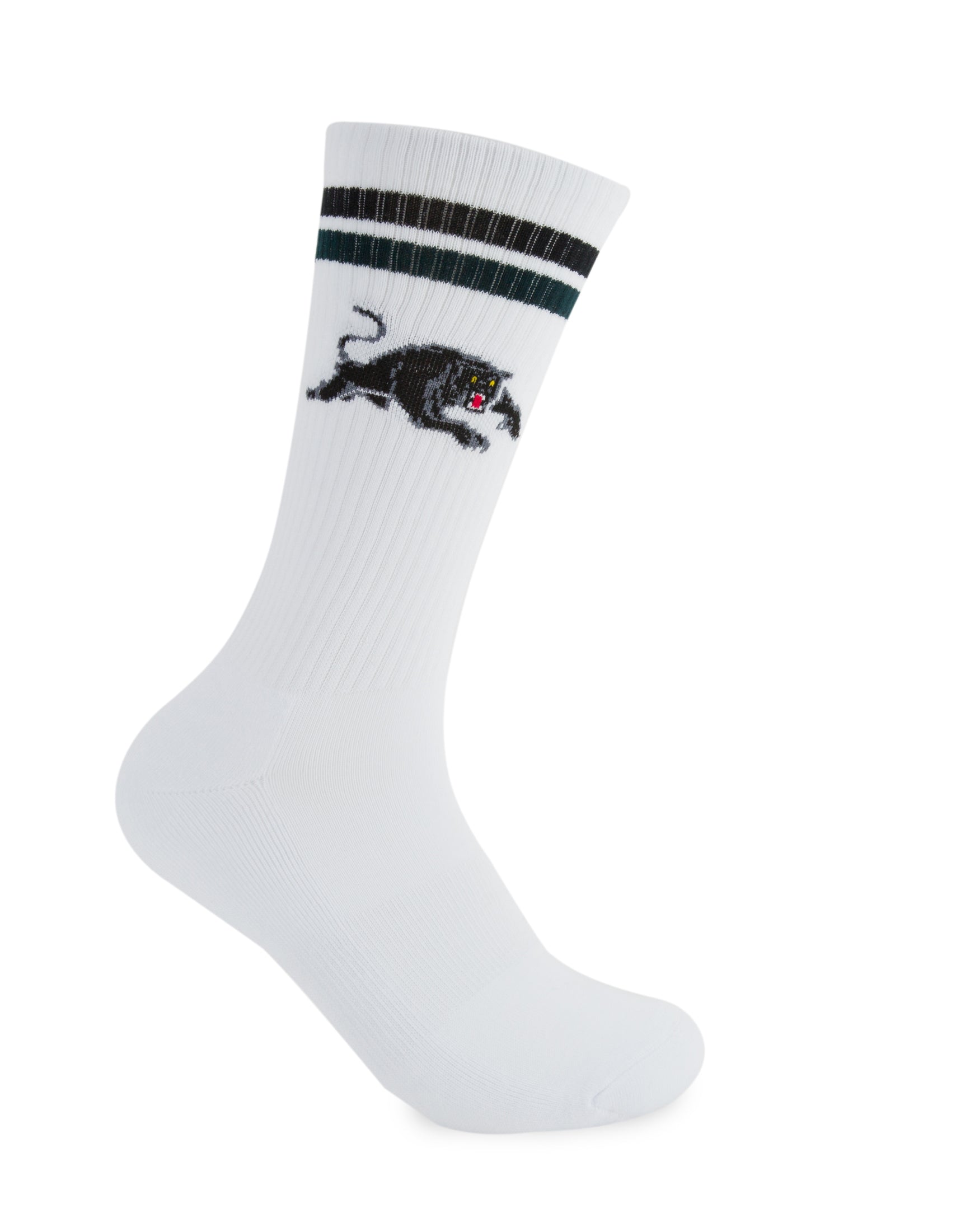 Penrith Panthers Logo Sneaker Socks 2 Pack