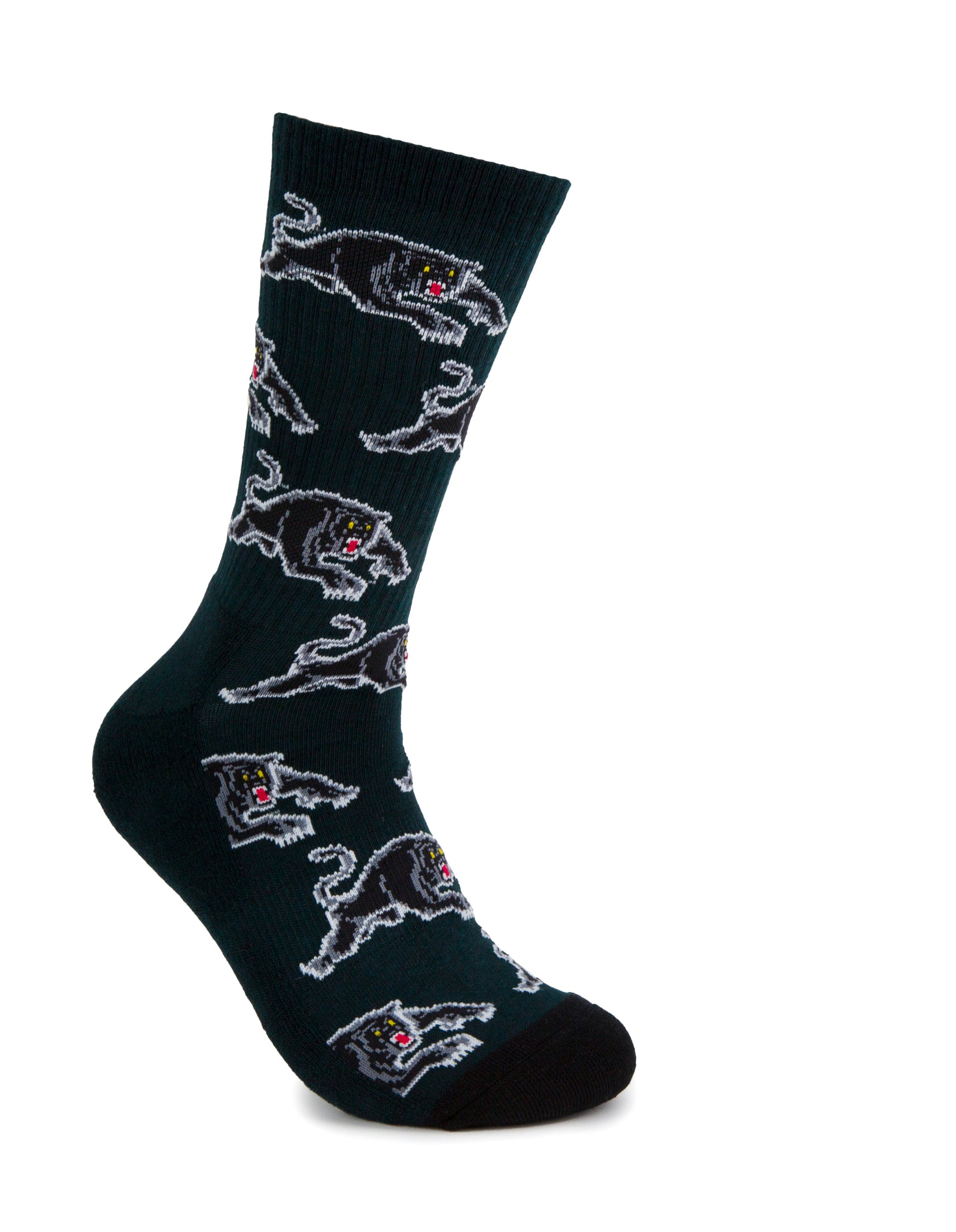 Penrith Panthers Embroidered Sneaker Socks 2 Pack